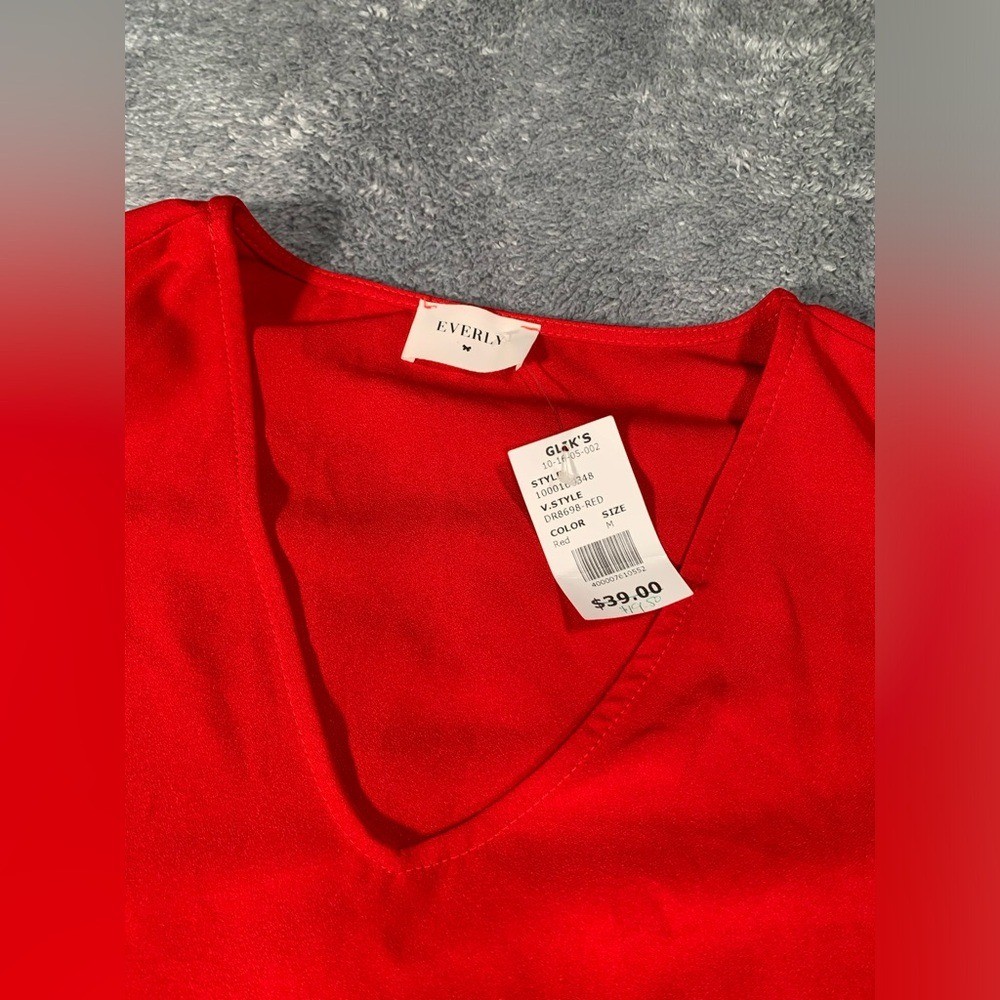 NWT Everly red dress medium