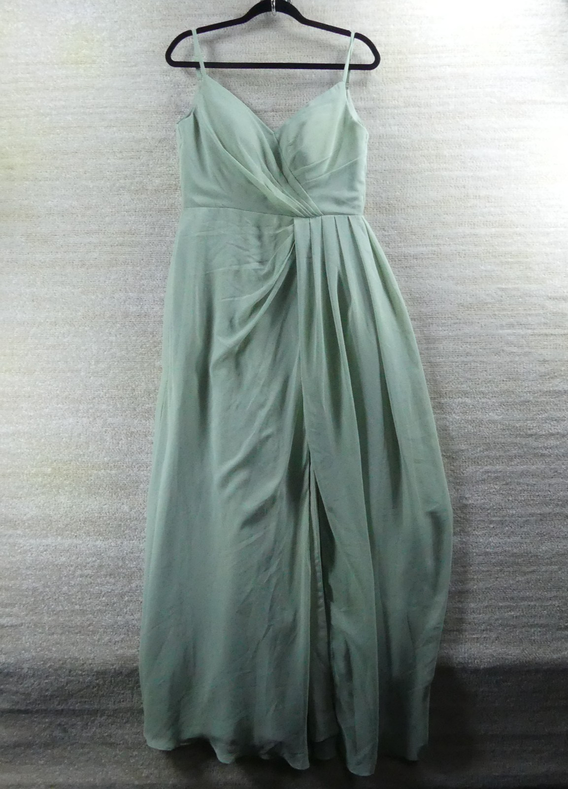 BXZ Dress Womens 4 Green Sleeveless Maxi Lace Up Back Closure