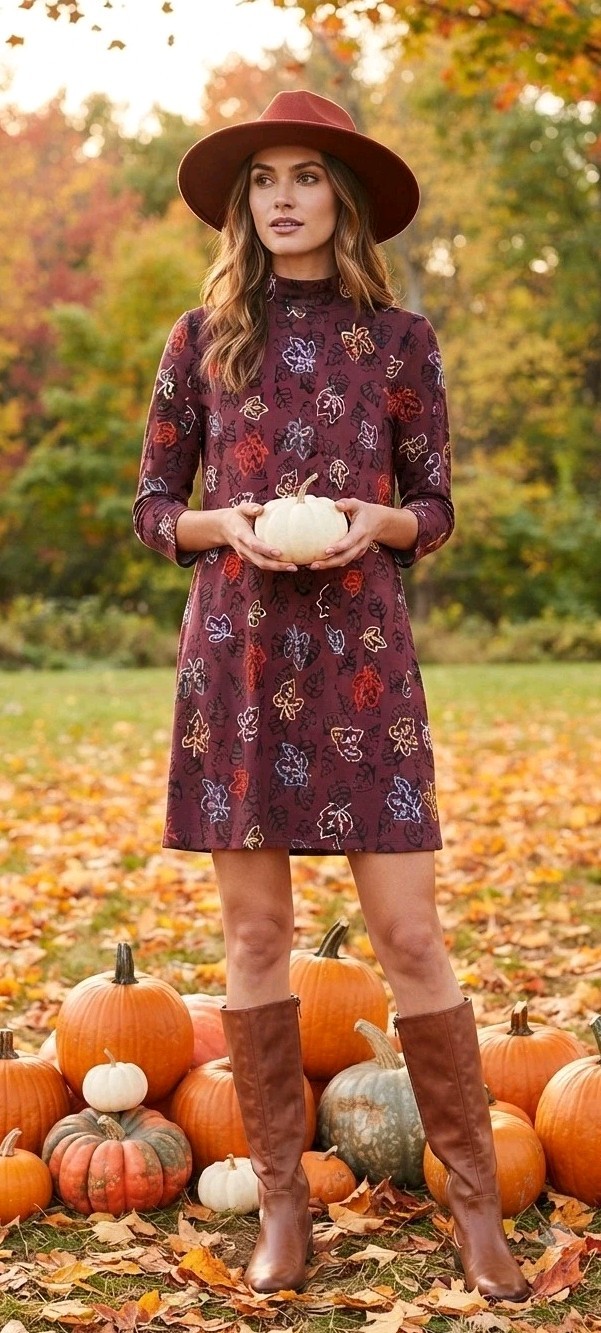 Celebrate Together Women’s Size M fall Dress NWT