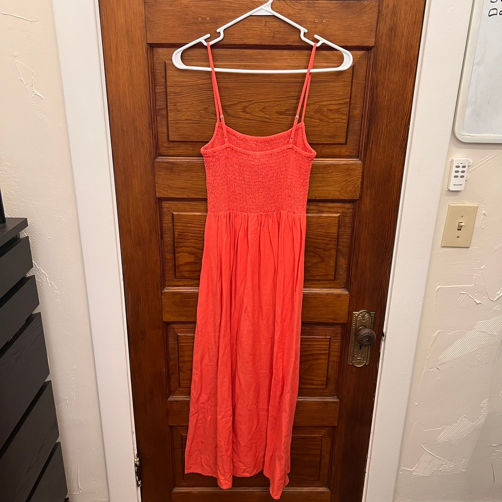 Z Supply Bayside Linen Maxi Dress Persimmon sz XS NWT’s $129 Women’s