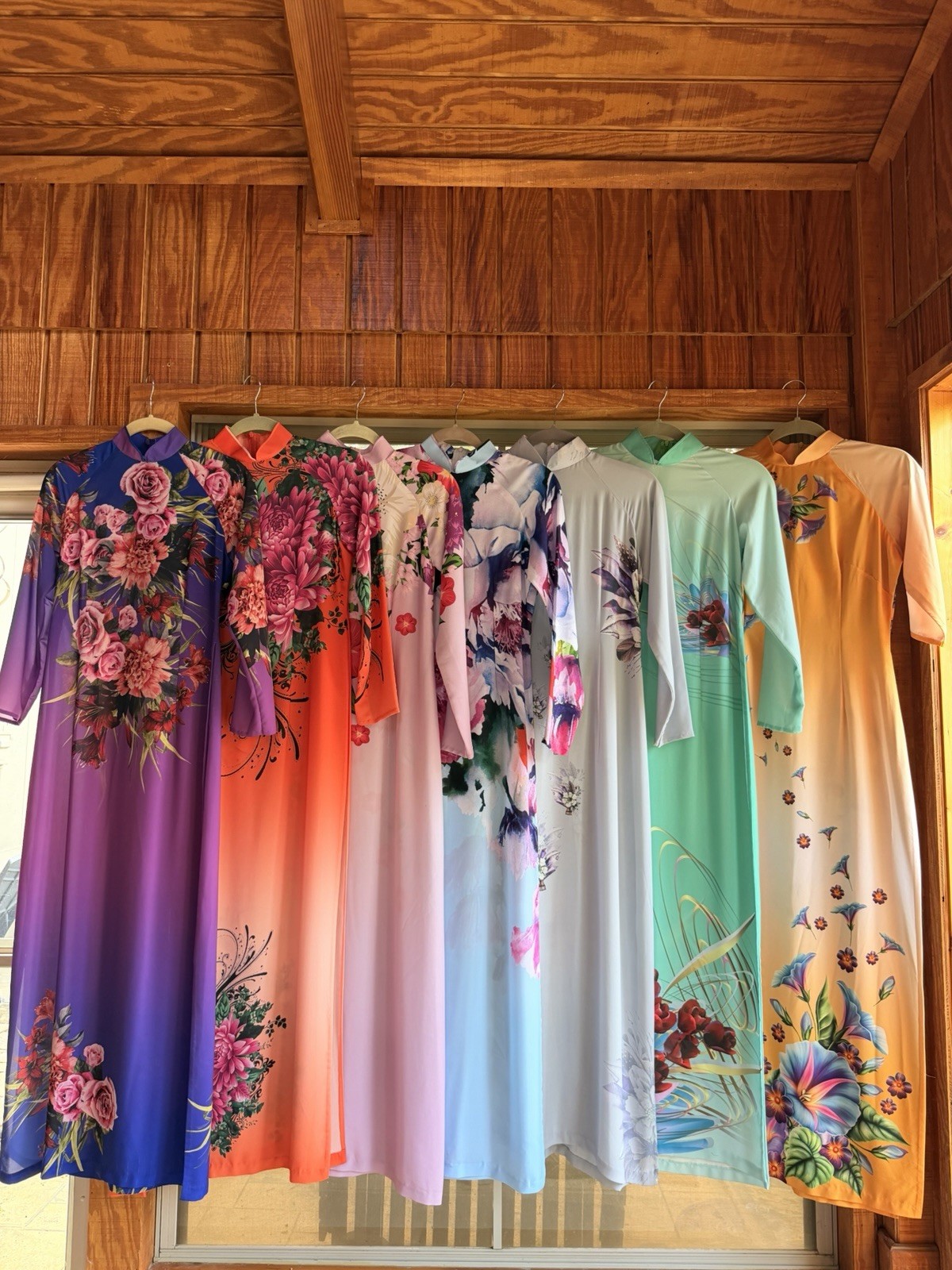 Custom Handmade Traditional Vietnamese Ao Dai Read Description for Measurement