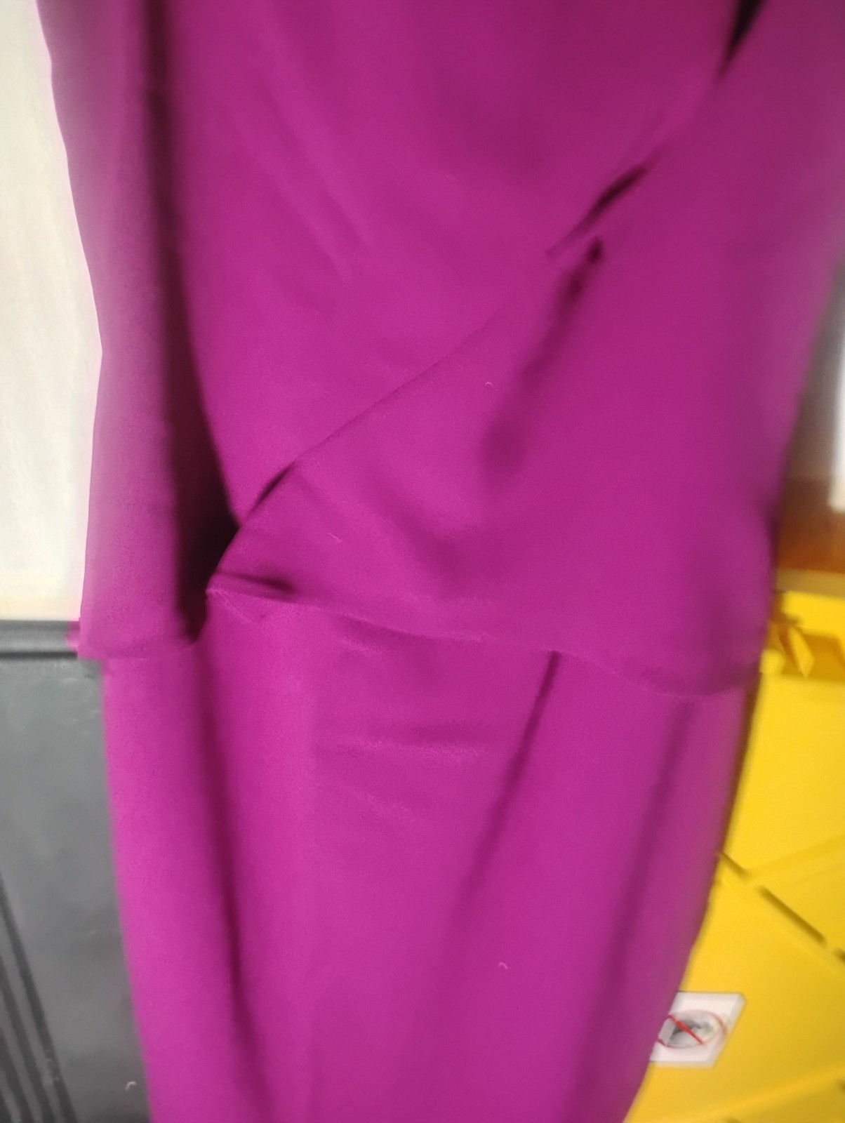 NWT Roland Mouret x Selfridges Magenta Pink Cocktail Dress Size US 4 / UK 8
