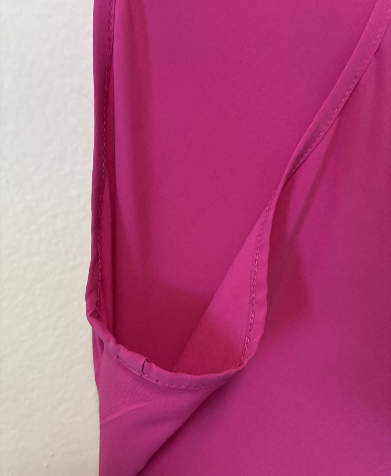 Athleta Racerback Pockets Lightweight High Low Pink Presidio Dress XL TALL