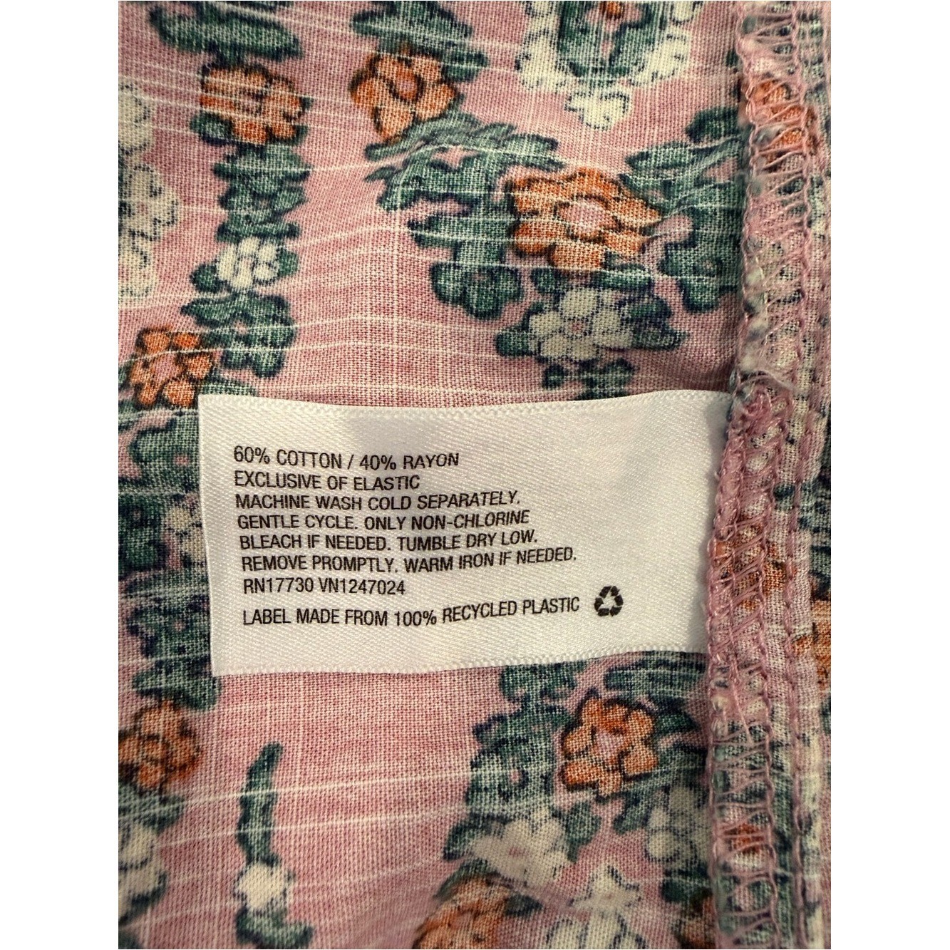 Knox Rose XXL Pink Boho Tiered Midi Dress Cotton Blend Sleeveless Smocked Back