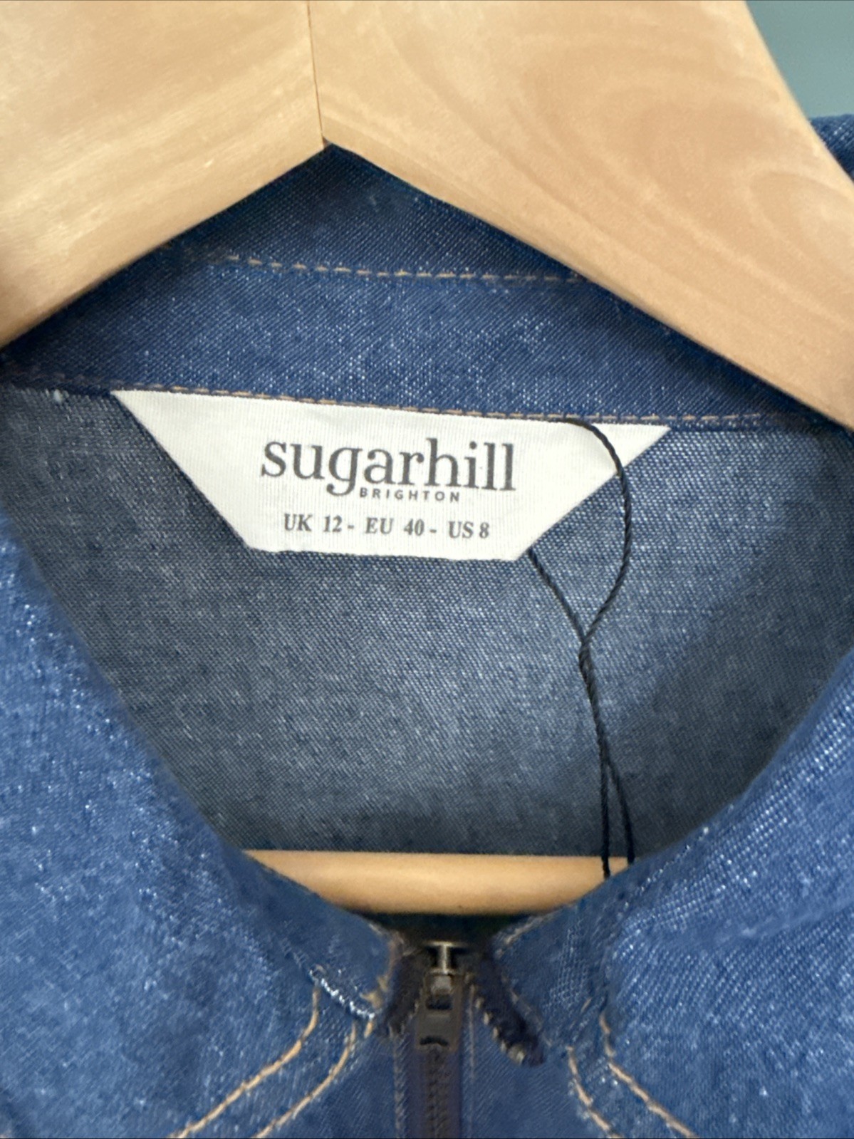 Sugarhill Brighton Denim Dress – Size 12