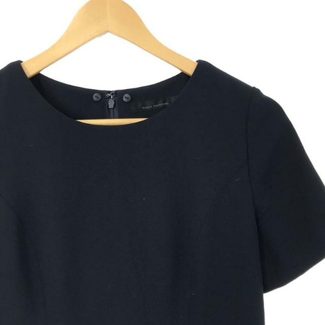None | nouv confini nuve no collar dress size 11 navy women Used KLDR-0