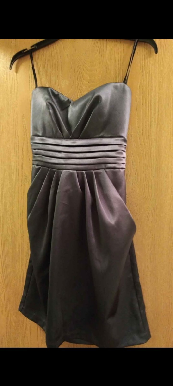 As U Wish Strapless Maxi Dress Tie Back