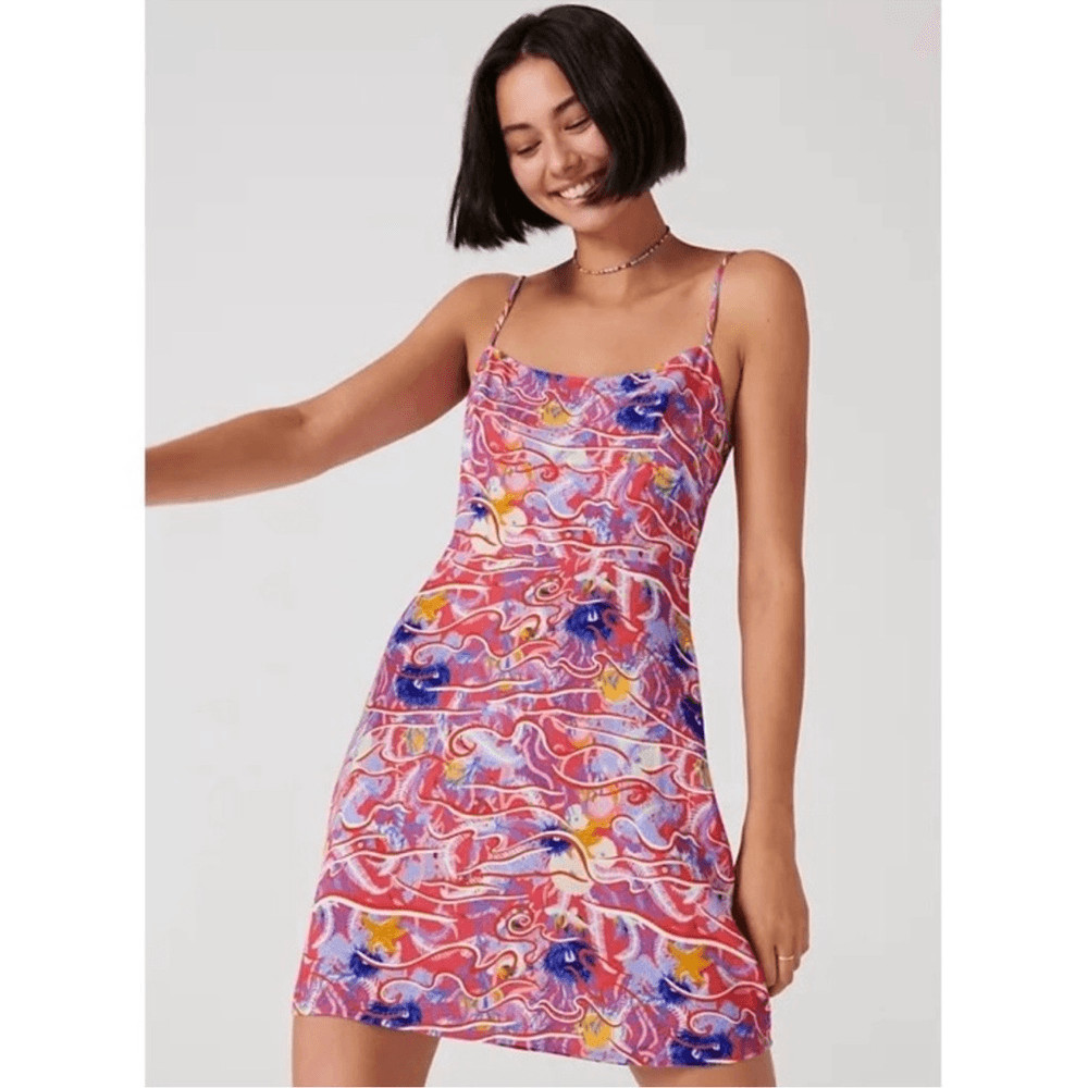 Aritzia Sunday Best Jackson Mini Slip Dress Size Large
