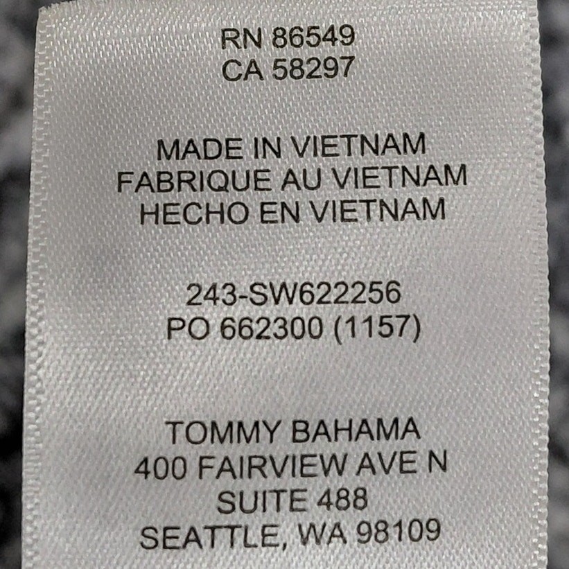 Tommy Bahama Blue Maxi Graphic Print Lined Dress Women Size XL