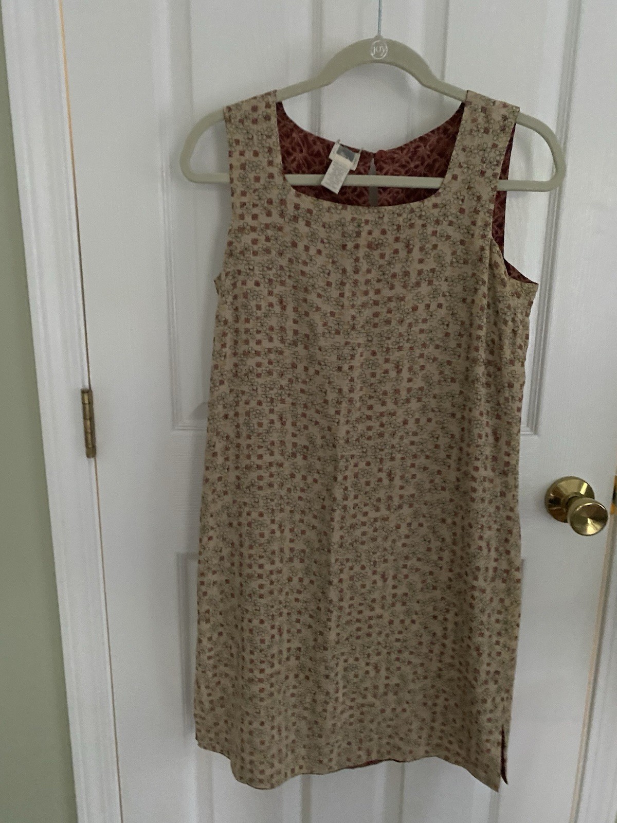 j jill silk dress small