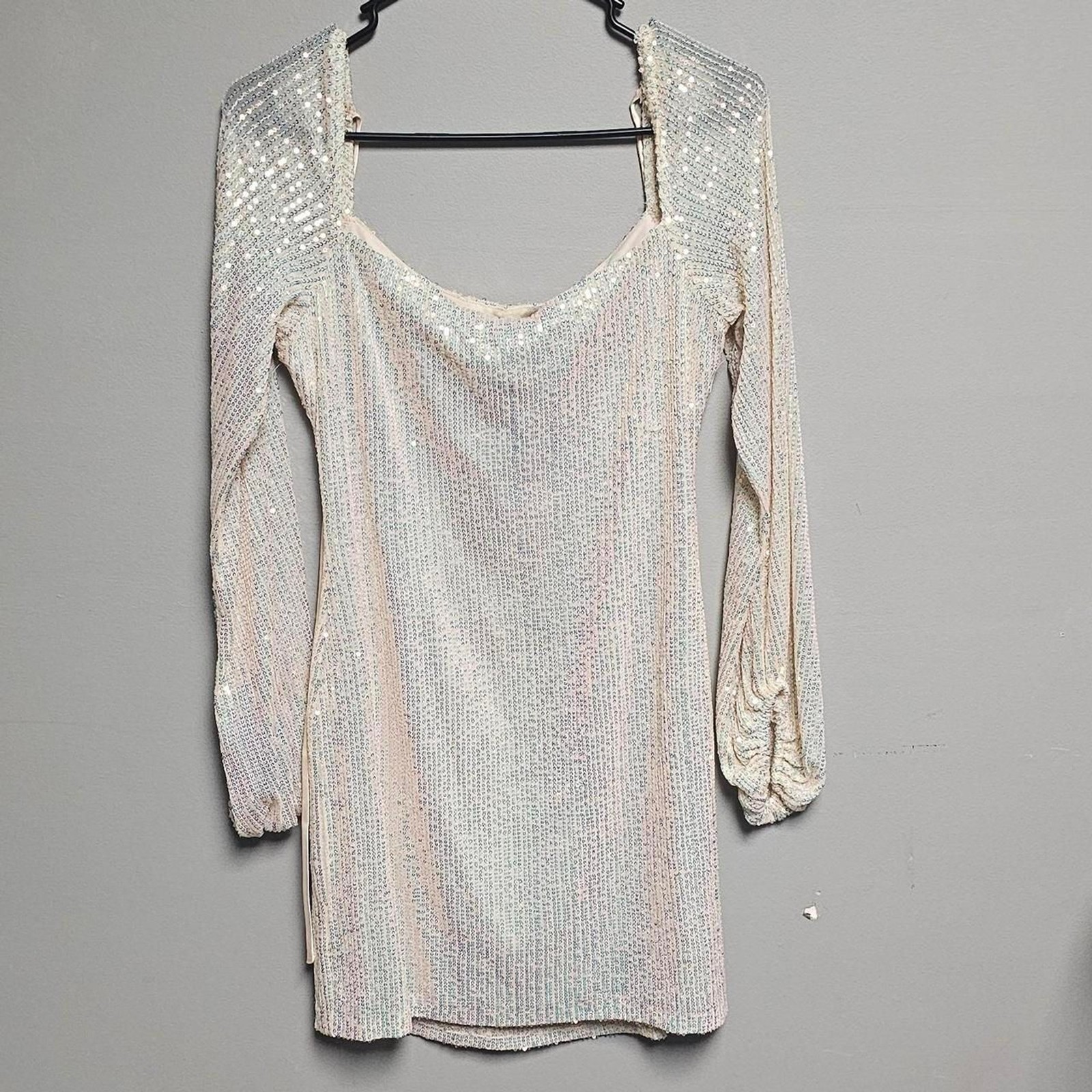 Speechless Women’s White and Cream Dress