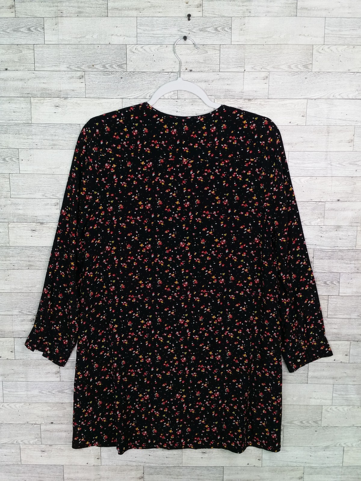 Madewell et Sézane 100% Silk Elly Floral Mini Tunic Dress Cottagecore Sz Small S
