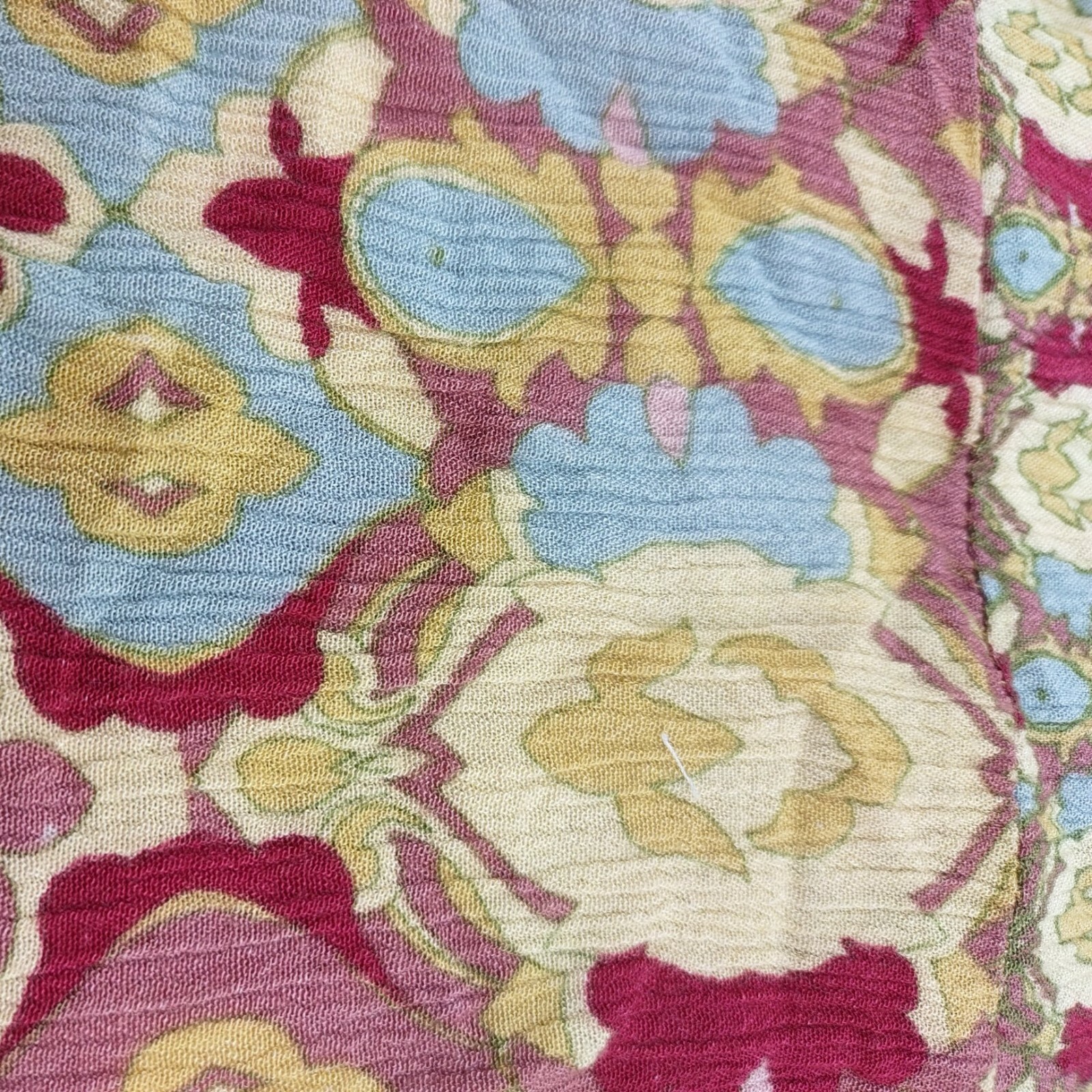 Mile Gabrielle Womens Sleeveless Floral Stretchy Dress Multicolor Size Med Used