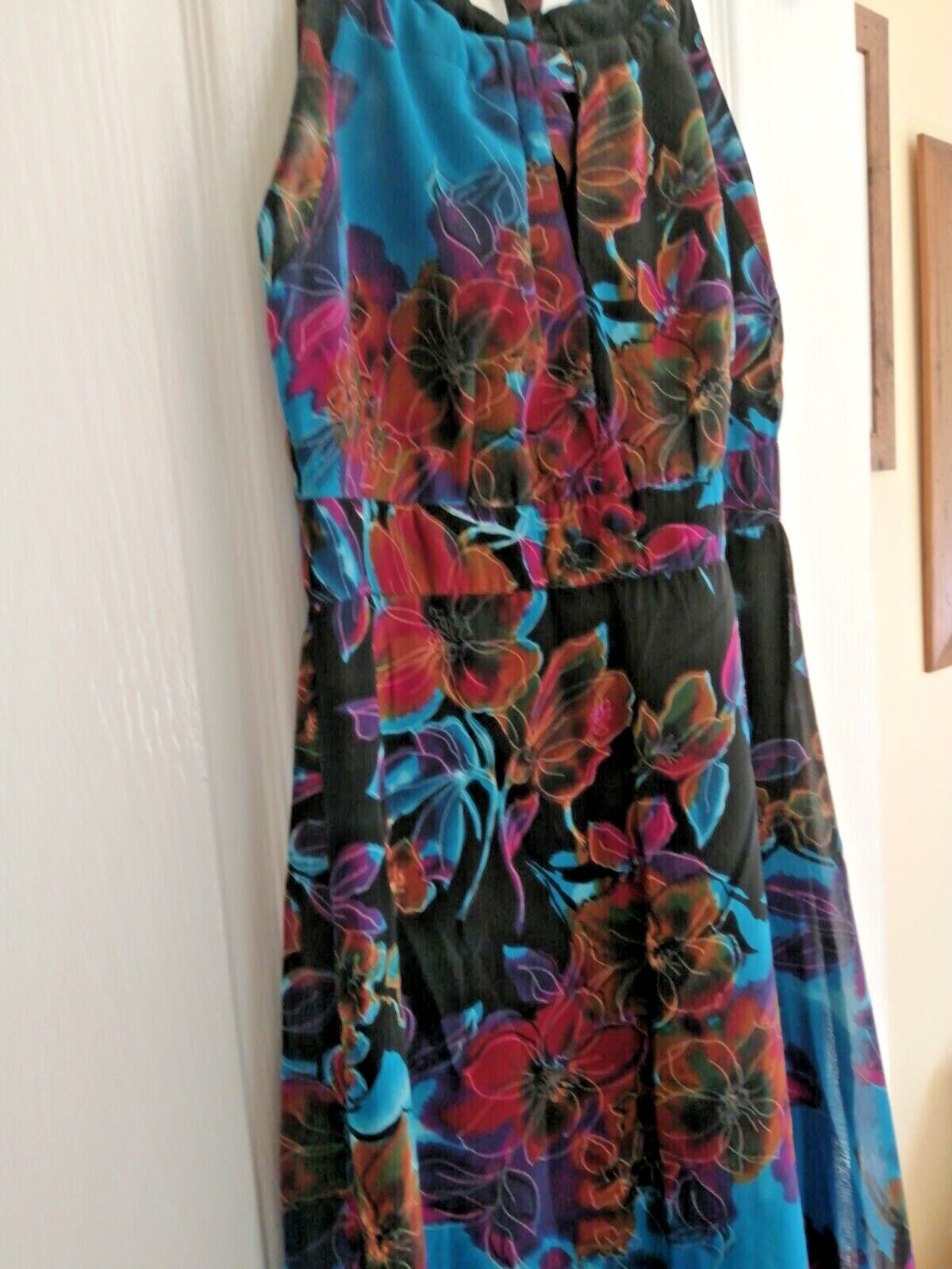 Dress full length Fully Lined Beautiful Design new with tags size 10
