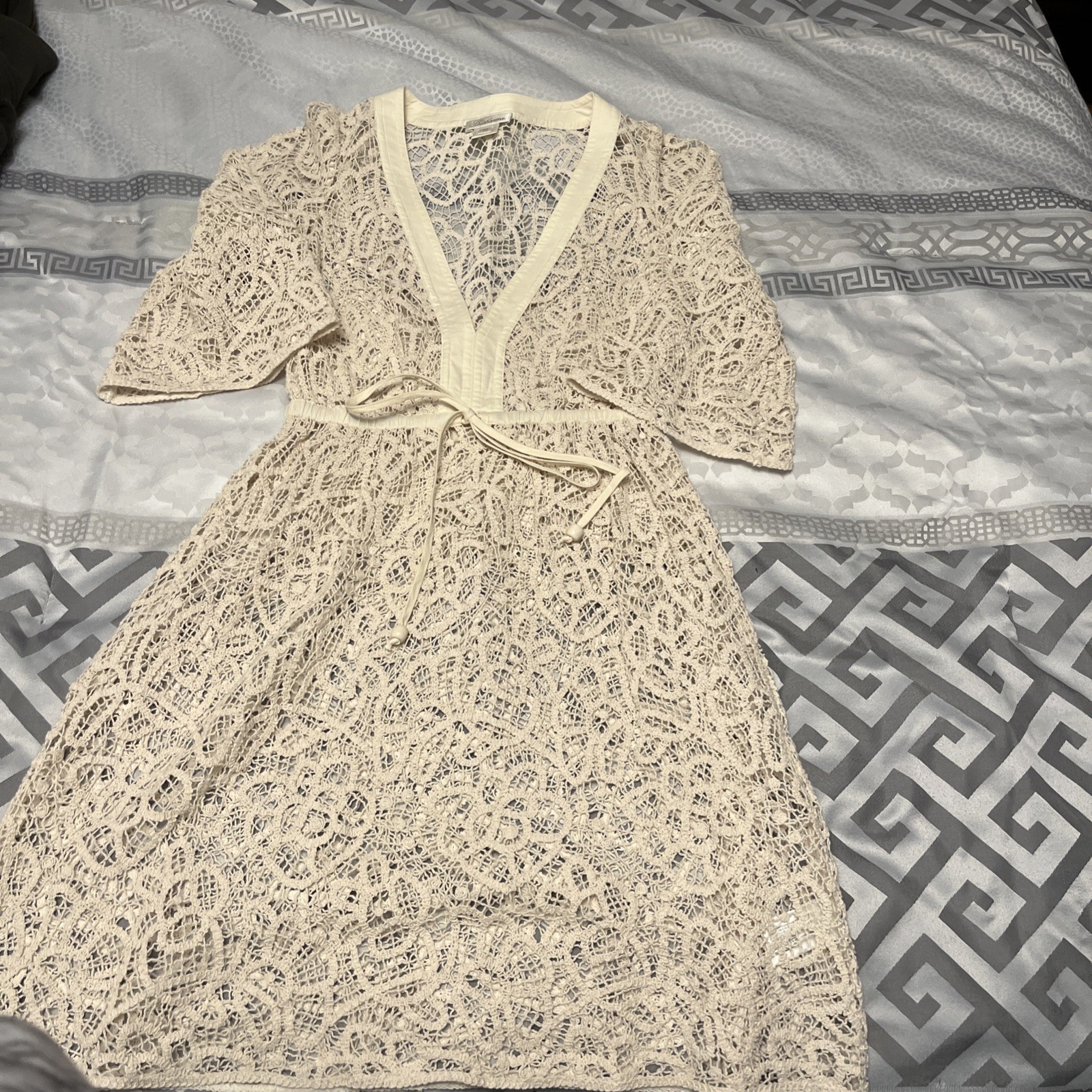 Shoshanna Cover-Up Lace Dress XS