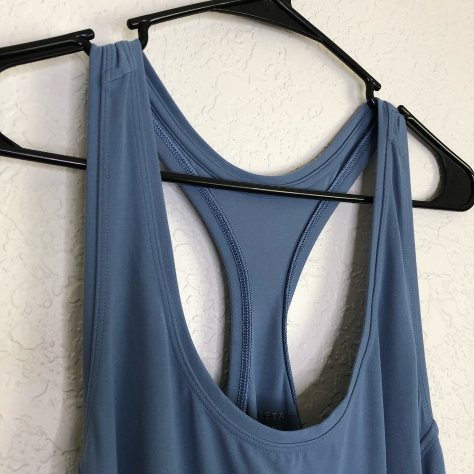 Athleta On My Way blue racerback sleeveless athletic dress size Extra Large XL