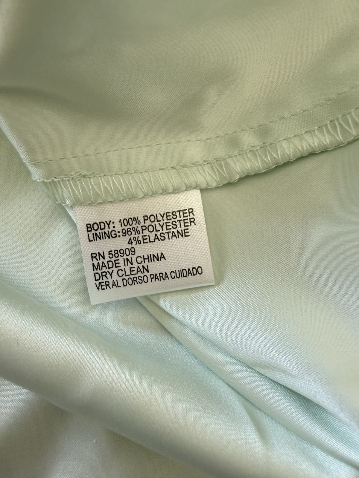NWT Gianni Bini Jillian Mint Green Lace Overlay Dress Size 6 Spaghetti Strap