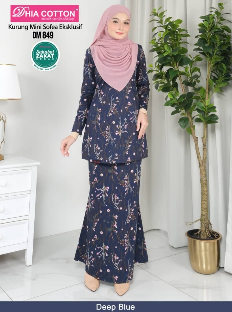 Baju Kurung MINI Kain Duying,Baju Slim Fit&BF Friendly cotton XL inclu. shipping