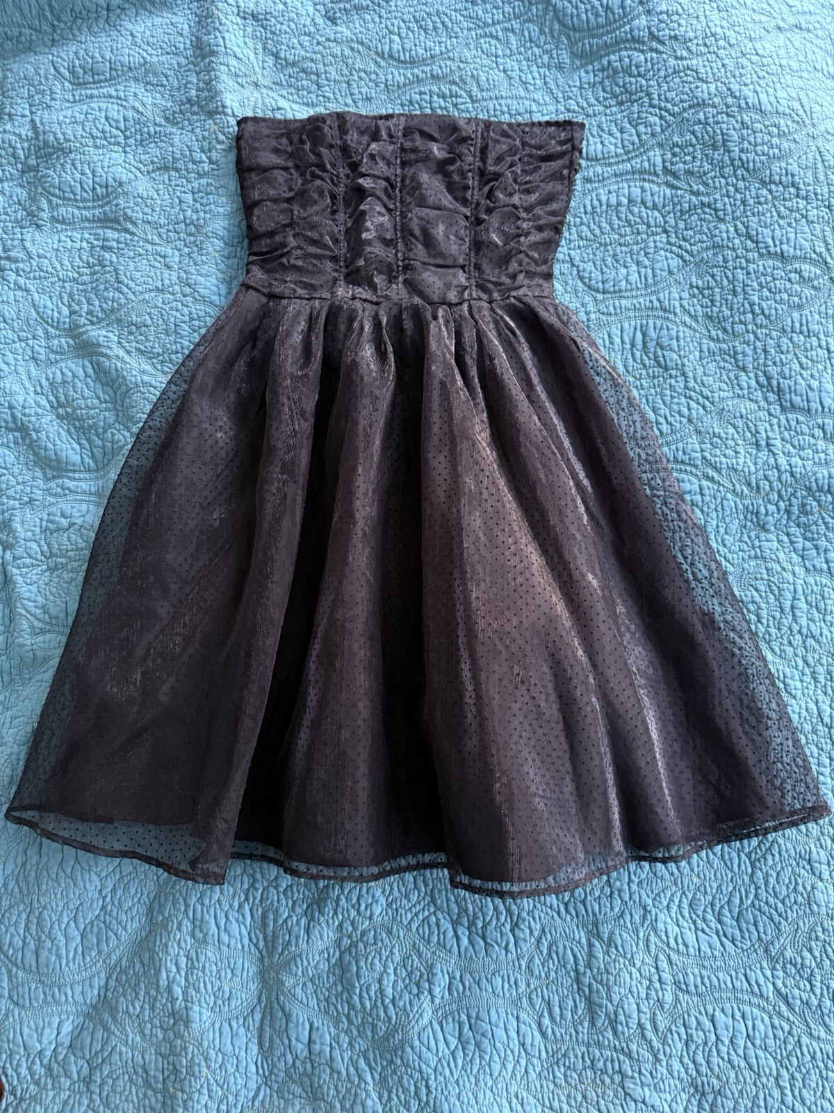 H&M Tulle Strapless Dress with Empire Waist Sz 2/4