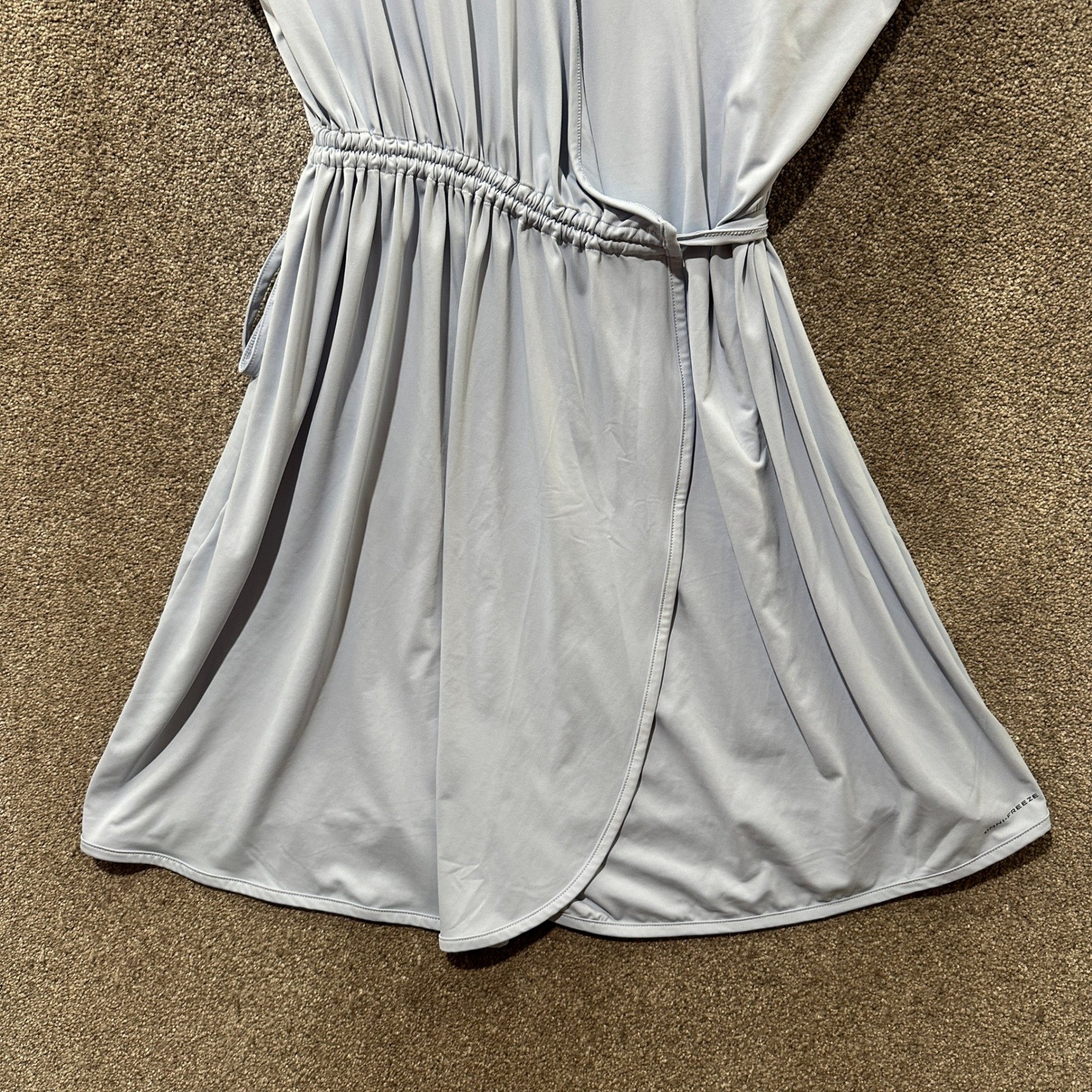Columbia Omni-Freeze Chill River Wrap Dress XXL Blue UPF 50 Moisture Wicking