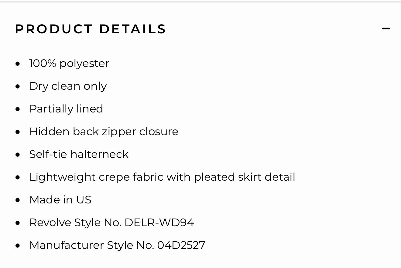 DELFI COLLECTIVE Delilah long Dress halterneck pleated skirt size S NWT $428msrp