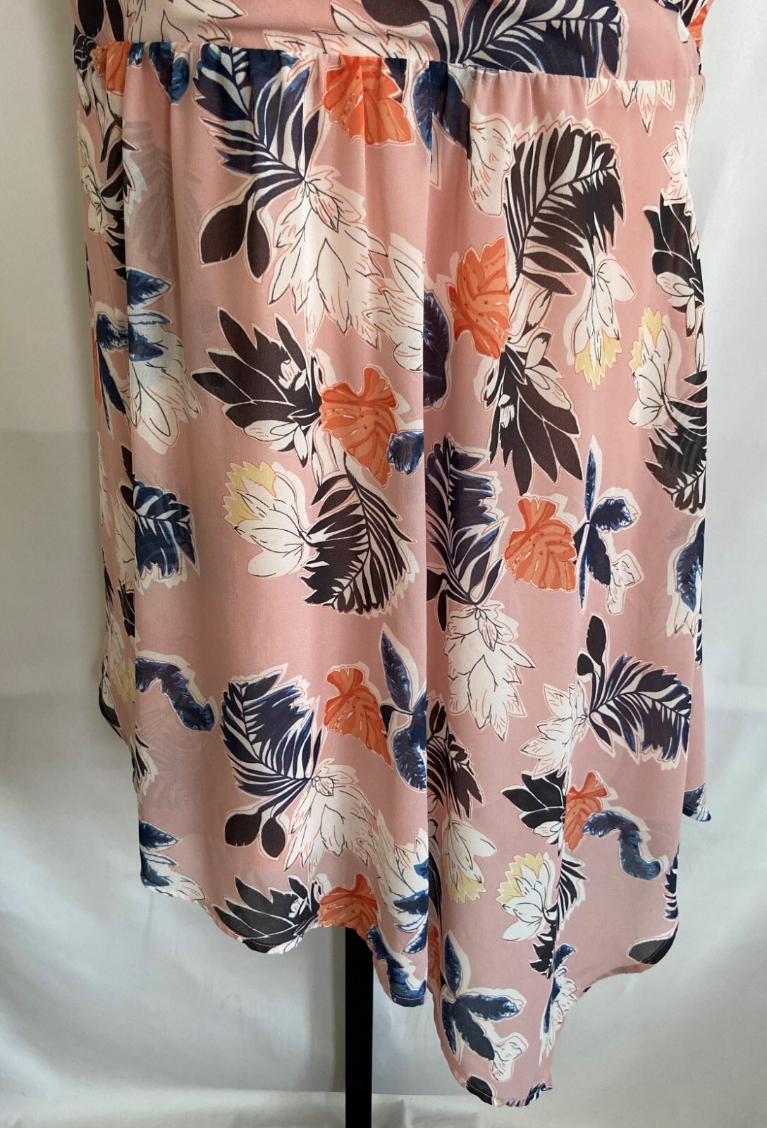 A.N.D EAWY ladies size L floral print dress.