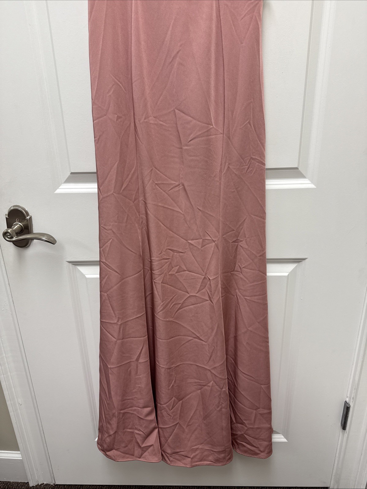 Mac Duggal Size 0 Pink 49093 Embellished Neck Trumpet Prom Formal Gown Dress