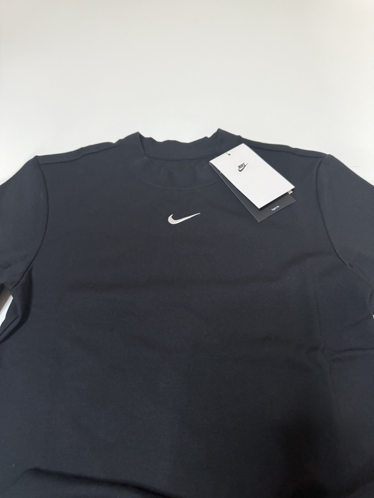 Nike Sportswear Essential Tight Crewneck Midi Dress NWT Black Small
