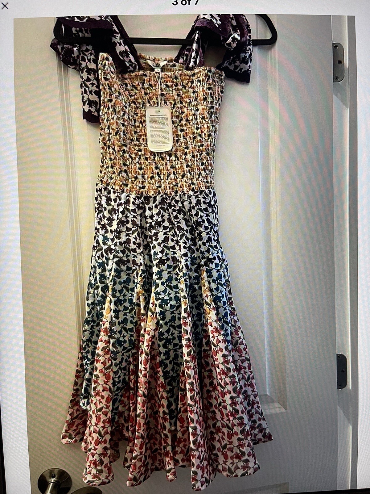 All Things Mochi S Tie Shoulder Dress NWT