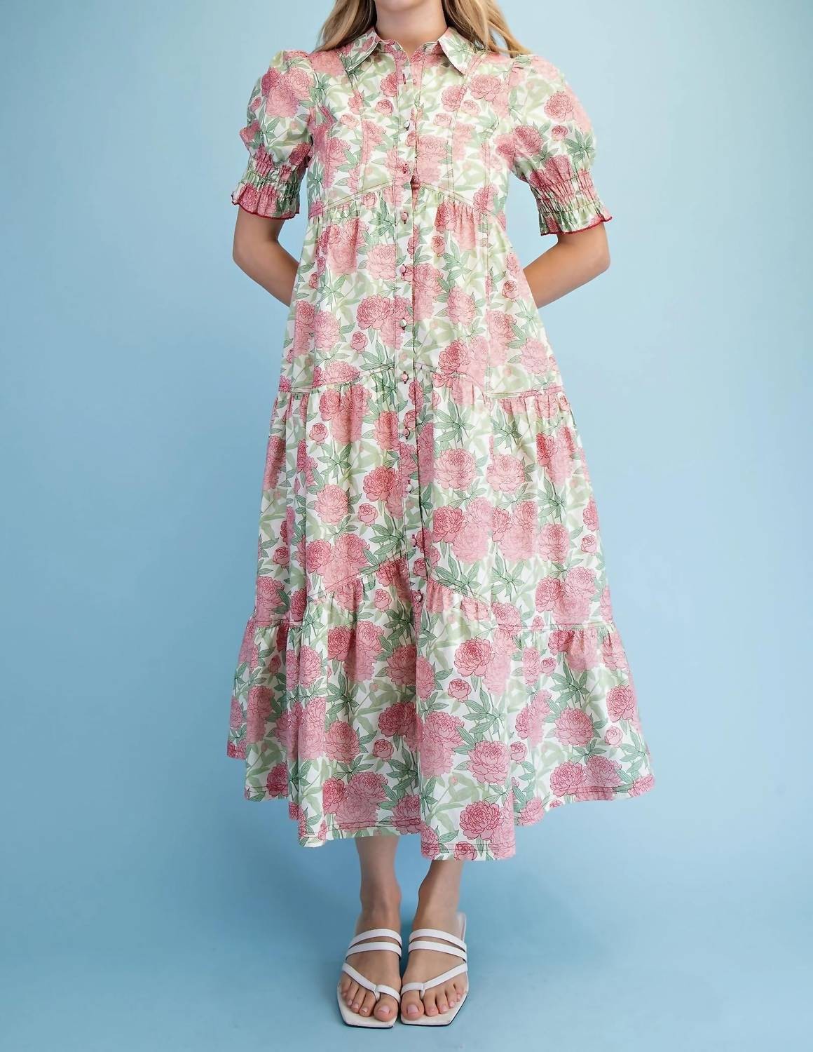 Gigio Layla Midi Dress Size L