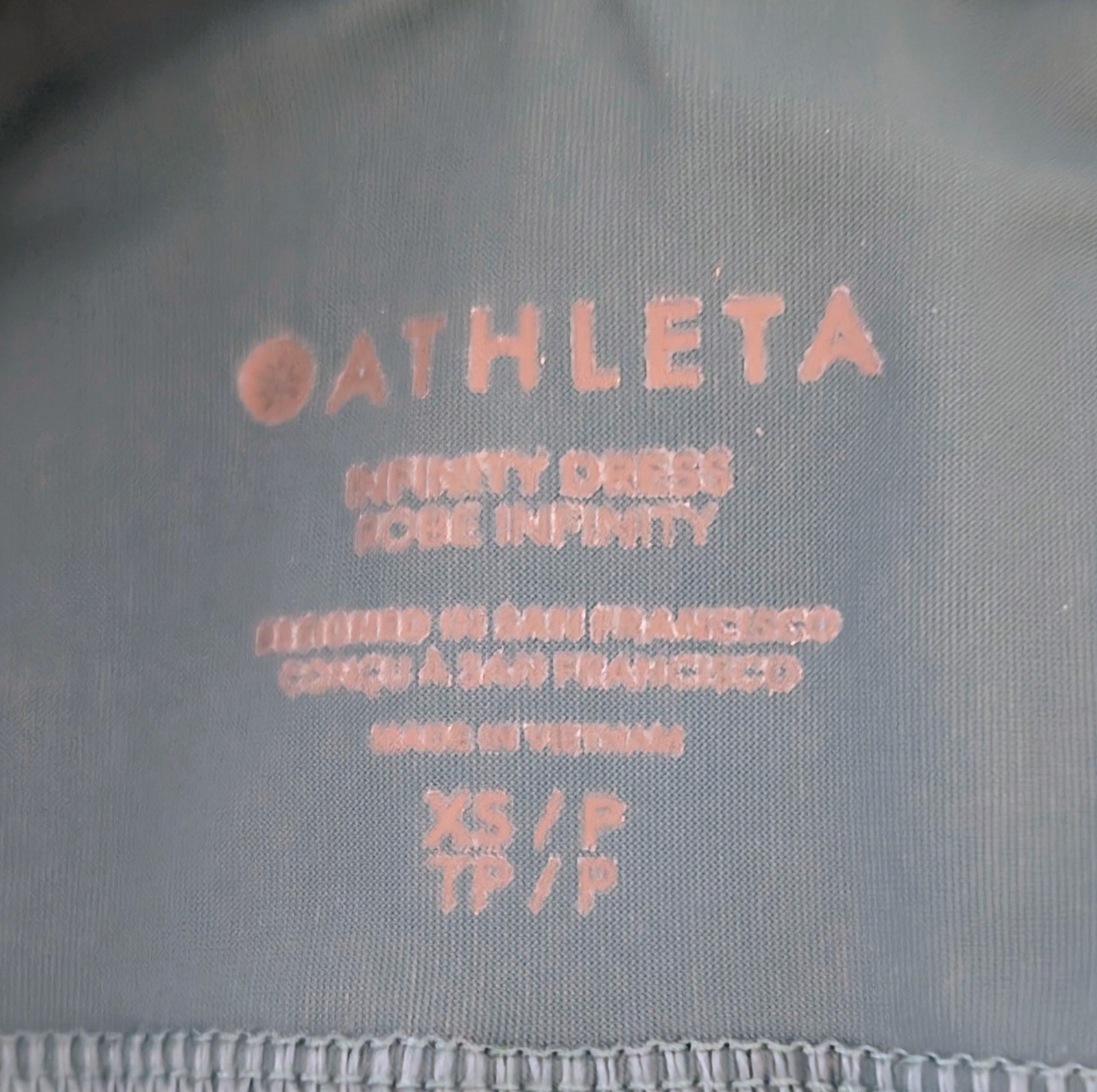 Two – Athleta XS Infinity Dresses Black and Teal for tennis or pickleball