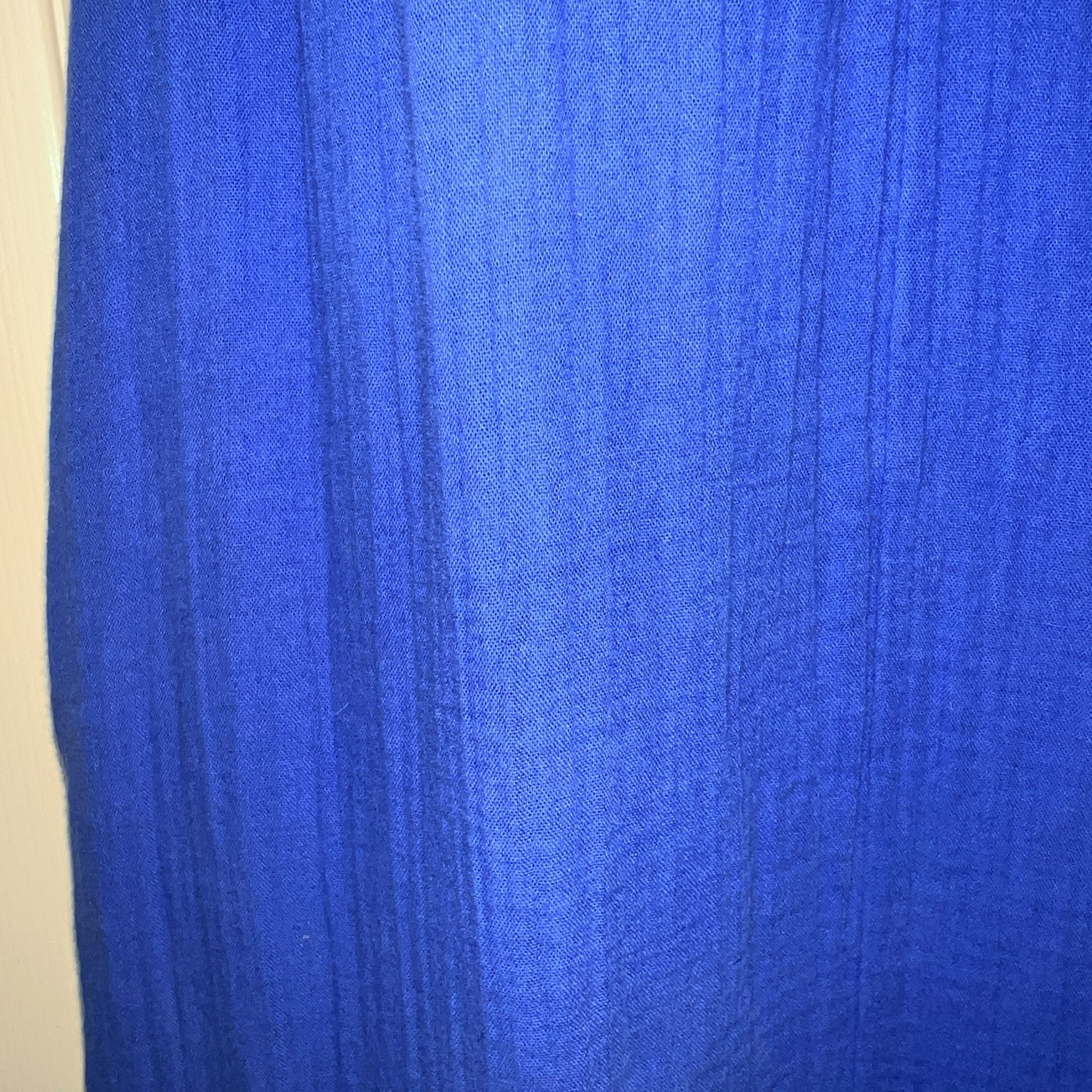 Old Navy Royal Blue Cotton Gauze Sleeveless Maxi Dress Sz XS Beach Boho Coastal