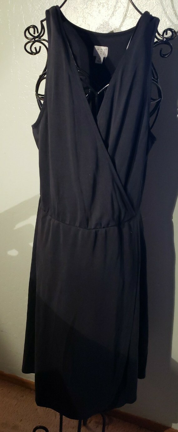 A.n.d.e a w y, Women’s Black Knit Dress, Size Medium