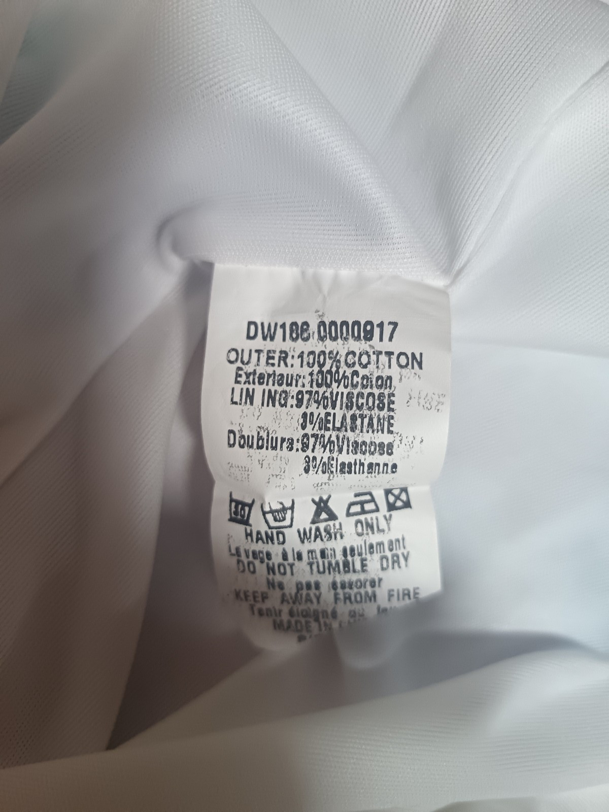 AX Paris NWT Flower multi colour Strappy cotton Dress Covered Buttonsl lined 14