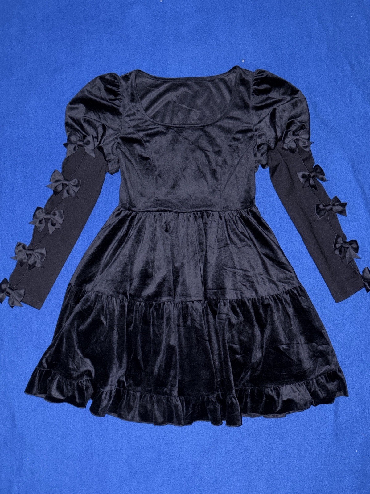 To Alice Gothic Lolita Black Dress Size XXS Petite