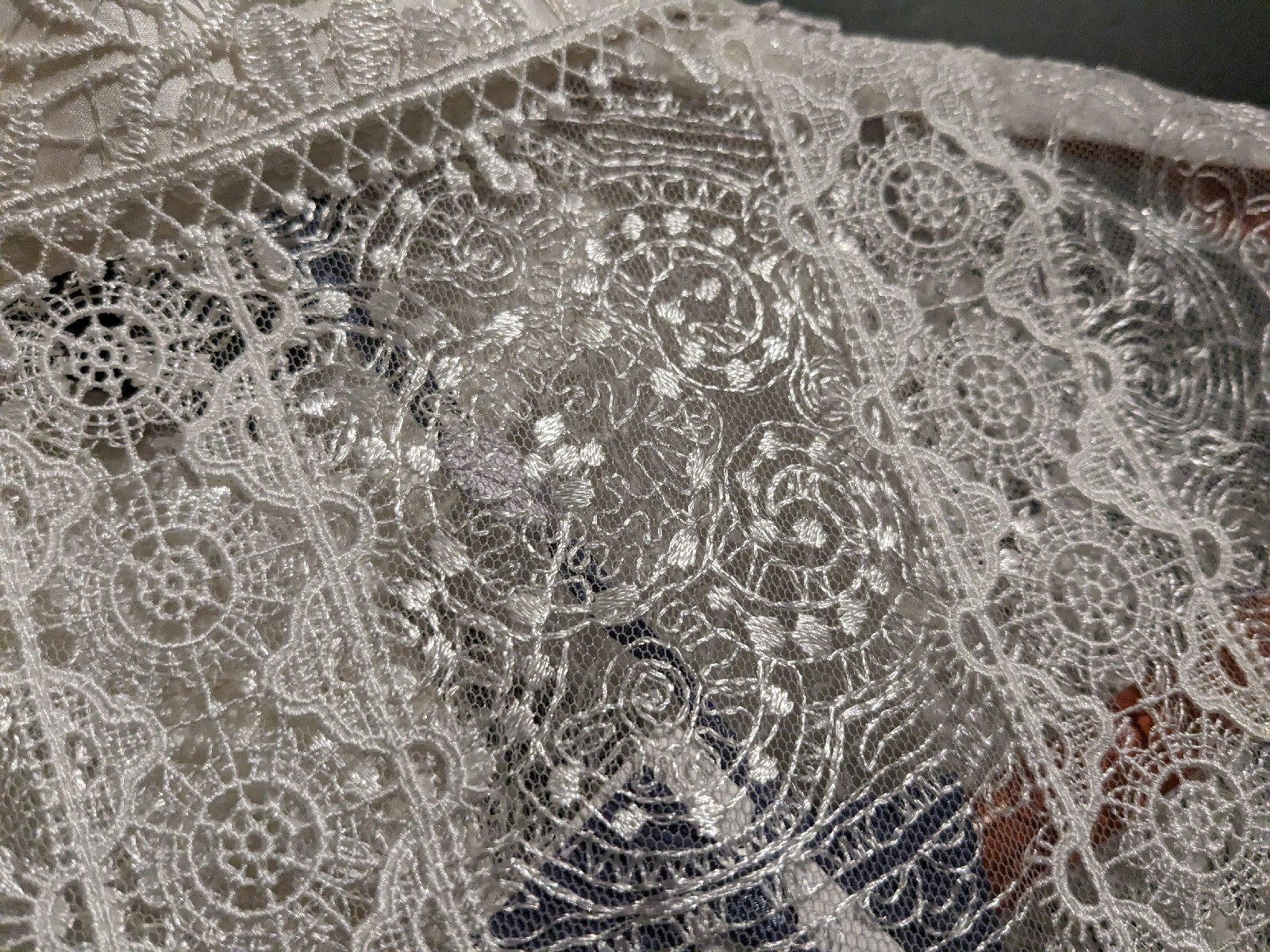 Leo & Lin Juno Poly & Silk Button Down Lace Dress White Long Sleeve Size 6 – NWT