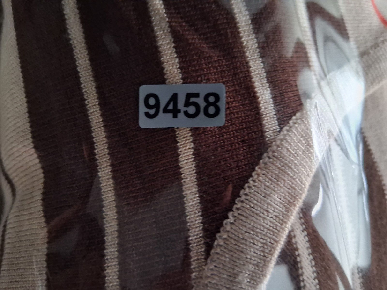 SayWhat 1X Womens Sweater Dress Rayon Blend Beige Stripe NWOT