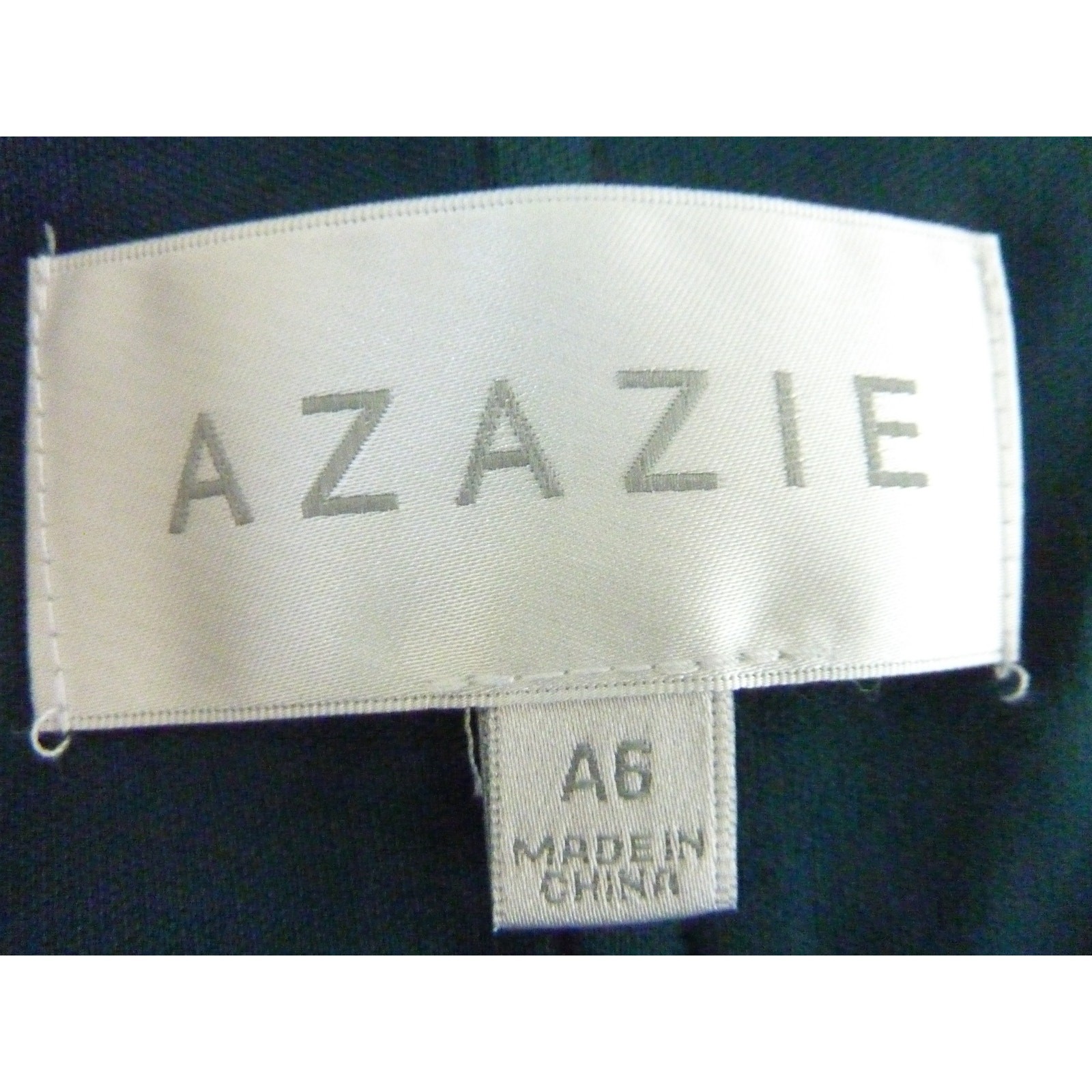 NWT Azazie Pine Sheath Square Neckline Pleated Stretch Chiffon Convertible Dress