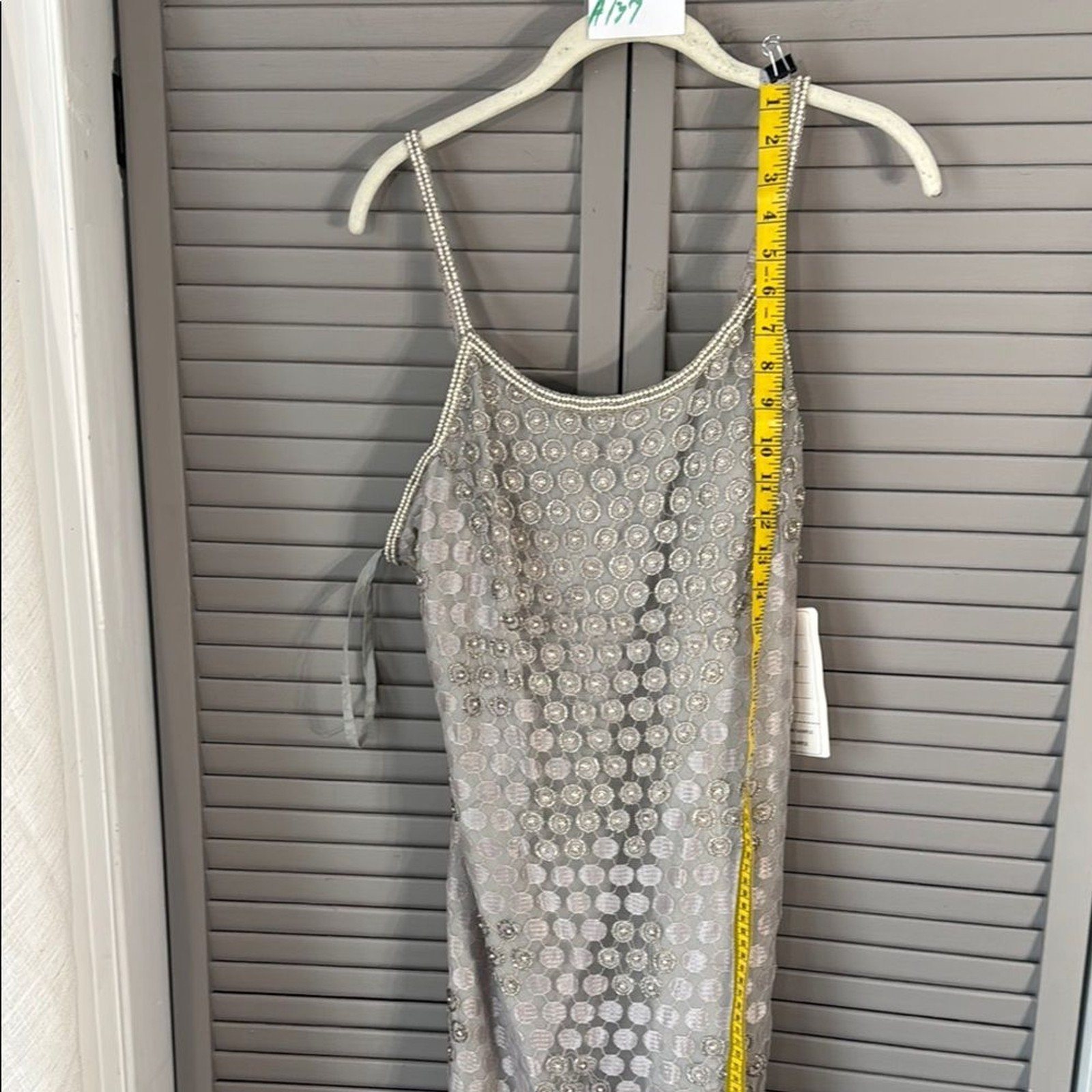 U&I Elegant Gray Dress NWT Size: M