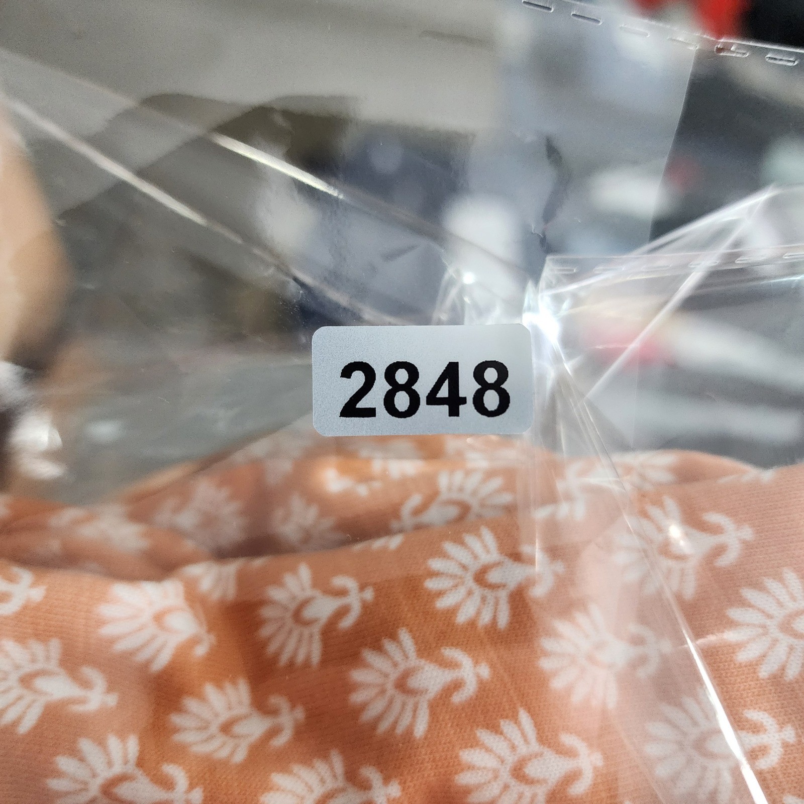 NWT Boden Notch-Neck Jersey Dress Orange Fan Print Tencel Modal 12R