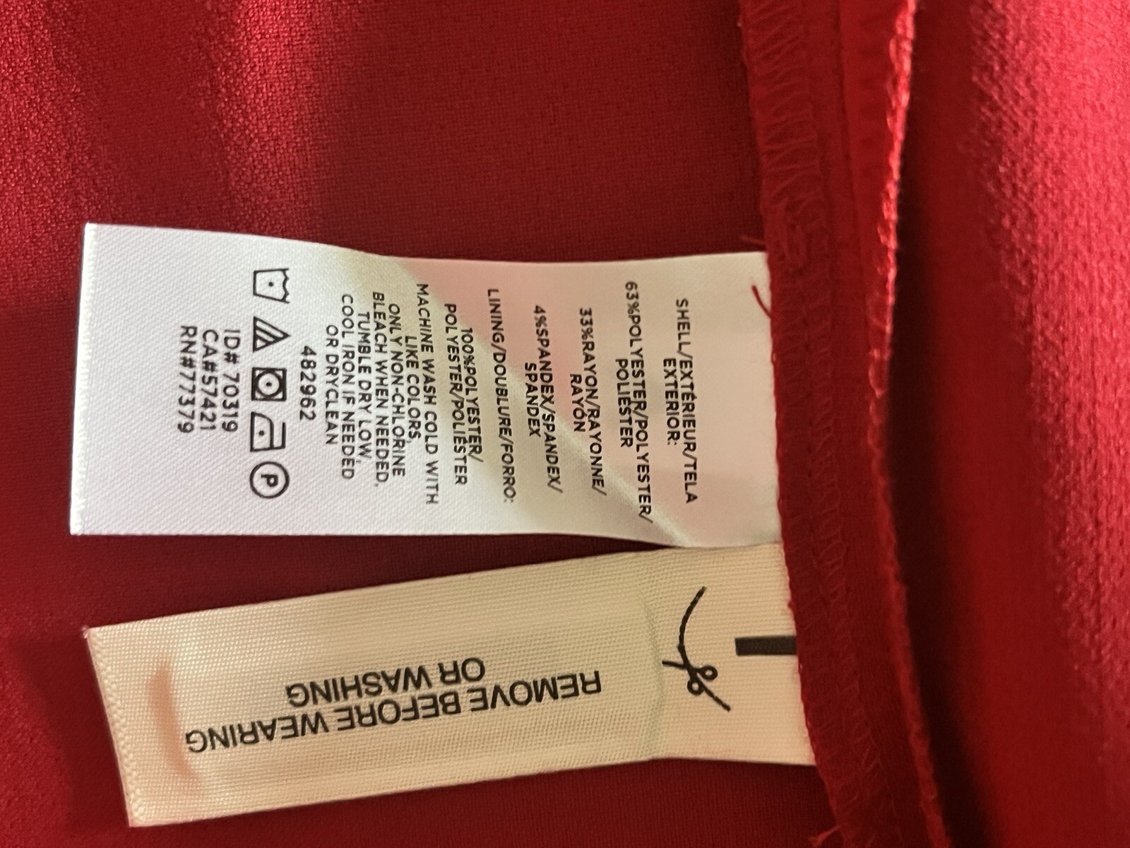 BNWT Ann Taylor Pleated Ruffle Sheath Dress – Sz 4 – Red- $139