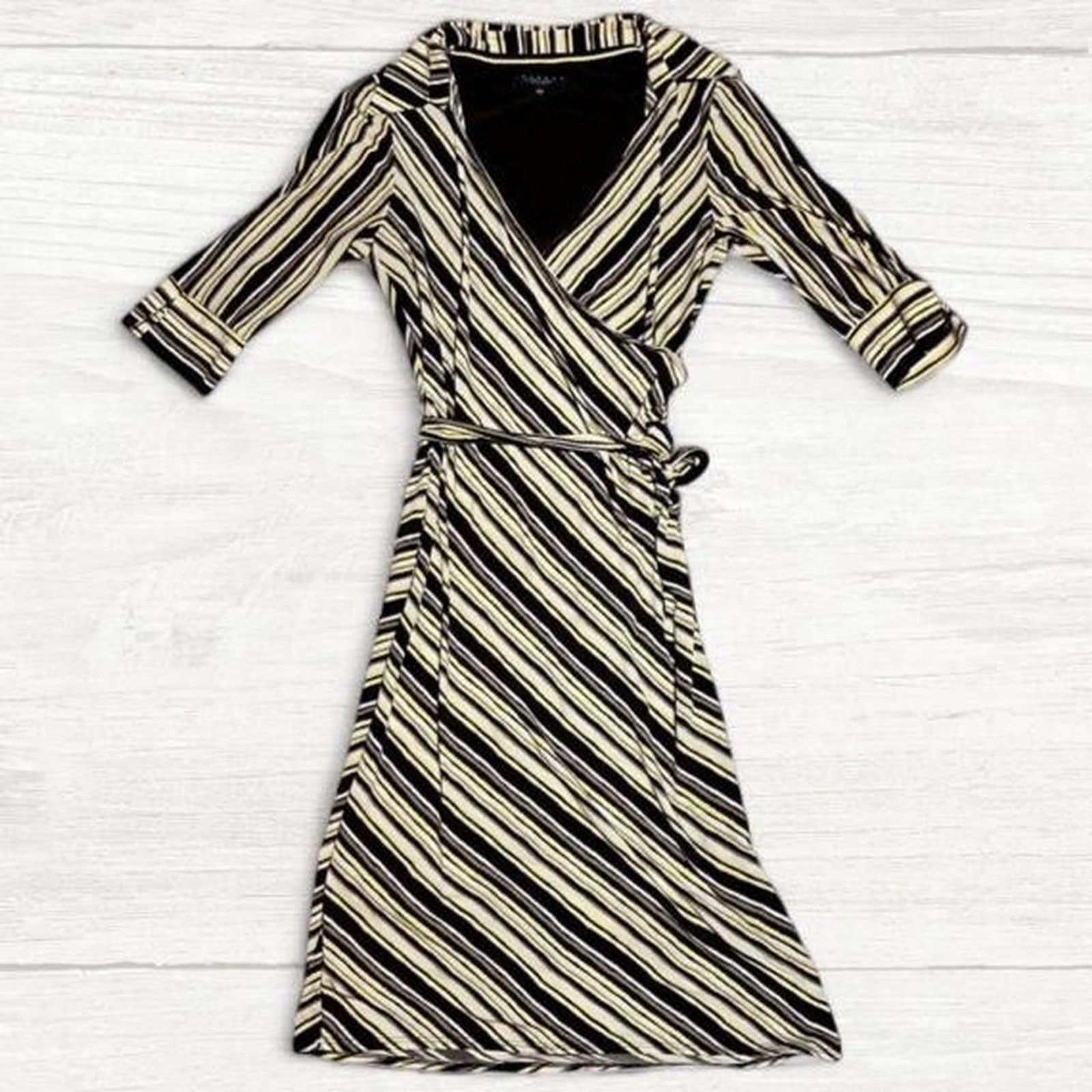 Laundry-by-shelli-segal Women’s Yellow and Brown Dress