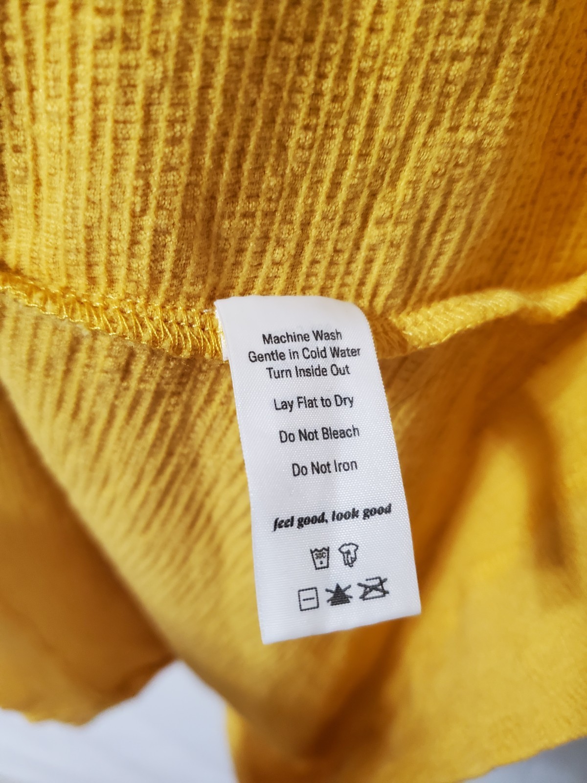 Richer Poorer Cloud Weave Button Up Dress Womens Medium Yellow Lightweight Sun