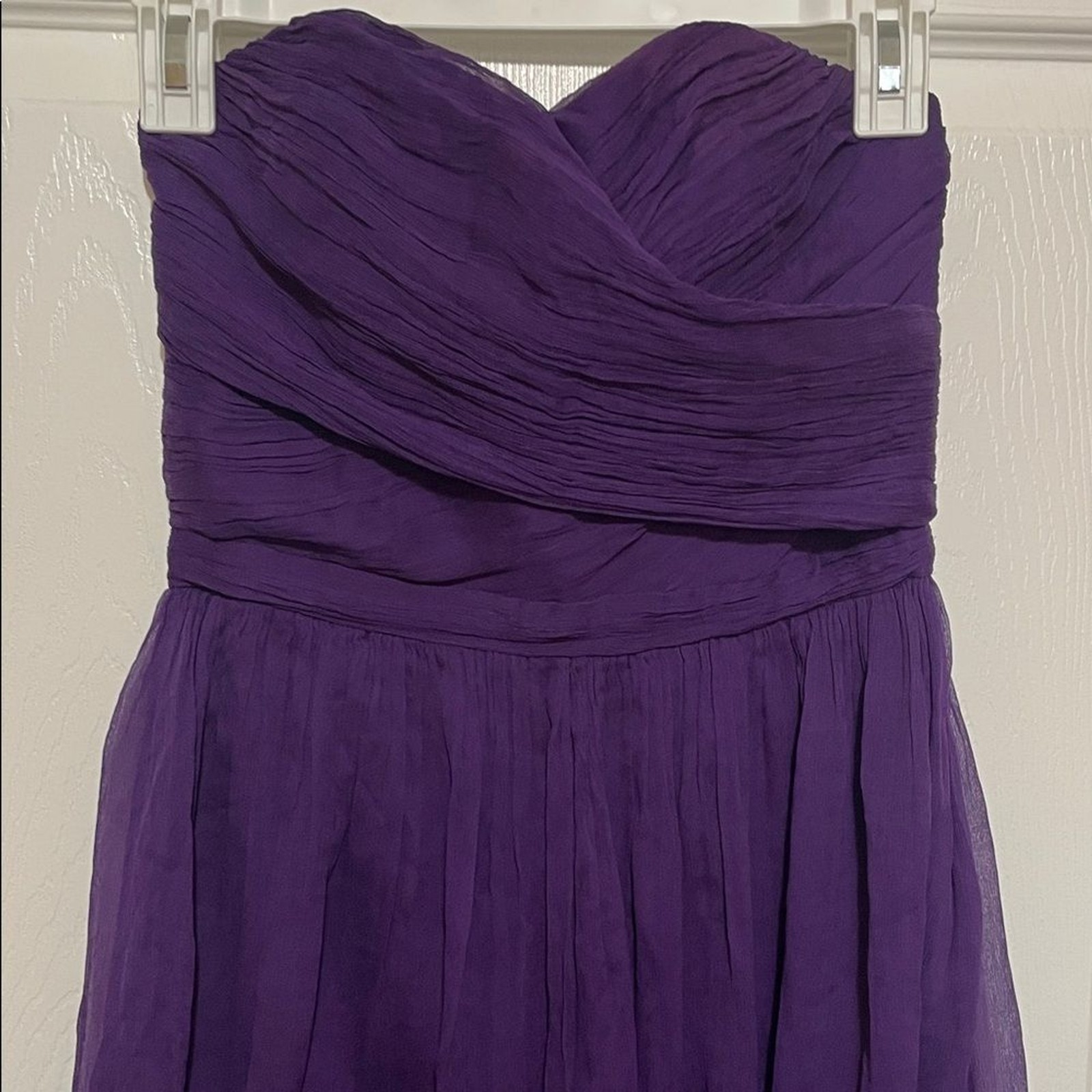J.Crew Grecian Style Strapless Dress with Empire Waist and Ruching