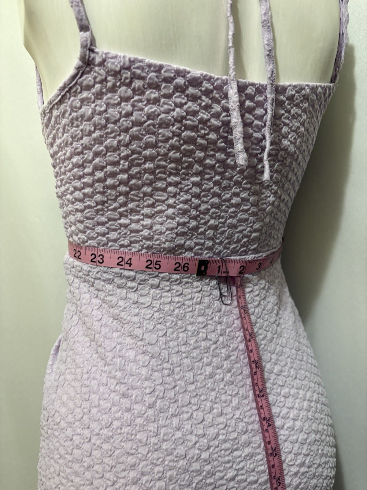 Wayf Iris Ruffle Hem Dress Fitted Size XS