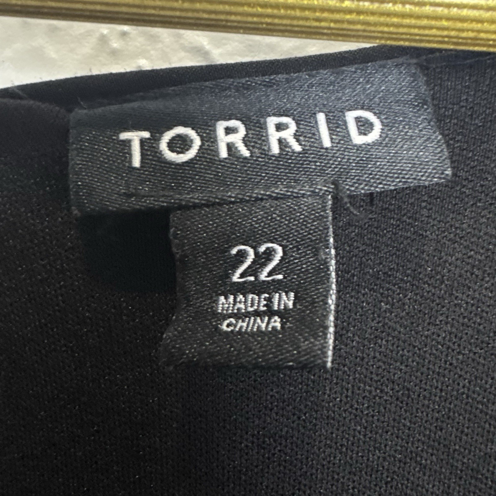 Torrid At The Knee Studio Refined Crepe Skater A-Line Dress Size 22 Black Pocket
