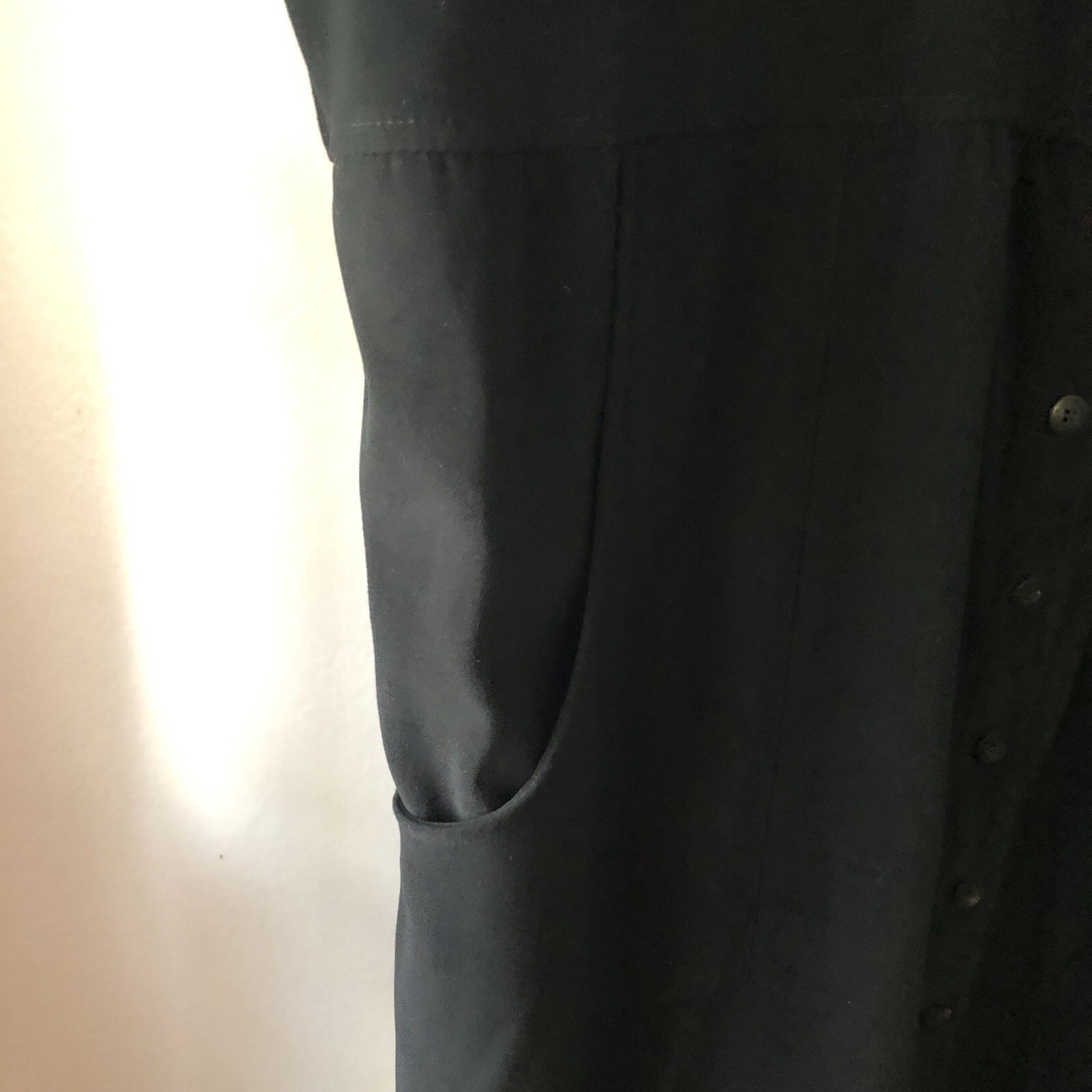 HSZ Studios Size 1X Black Jumper With Pockets And Side Slit