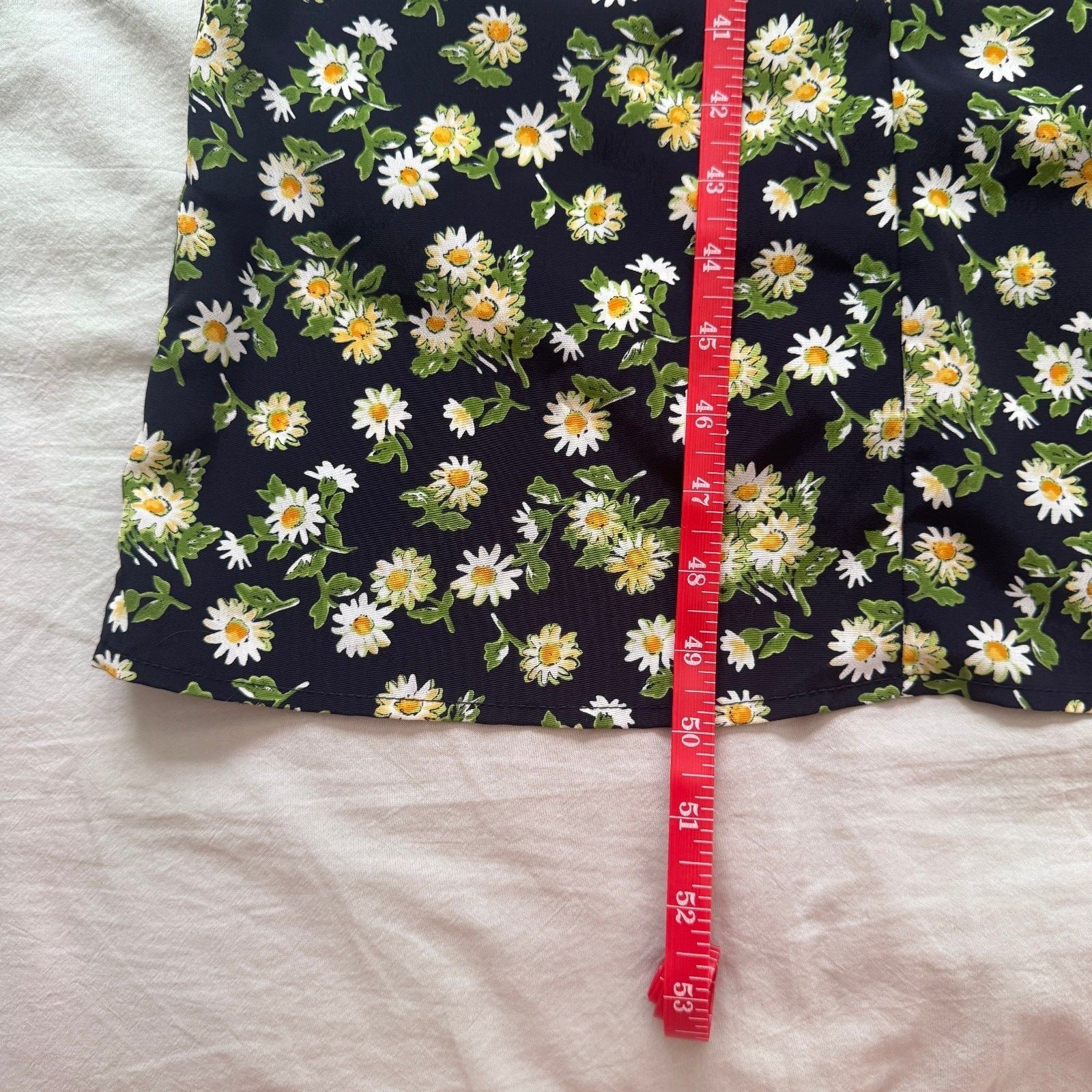 My Michelle Daisy Floral Print Sleeveless Summer Dress Black Size 7/8