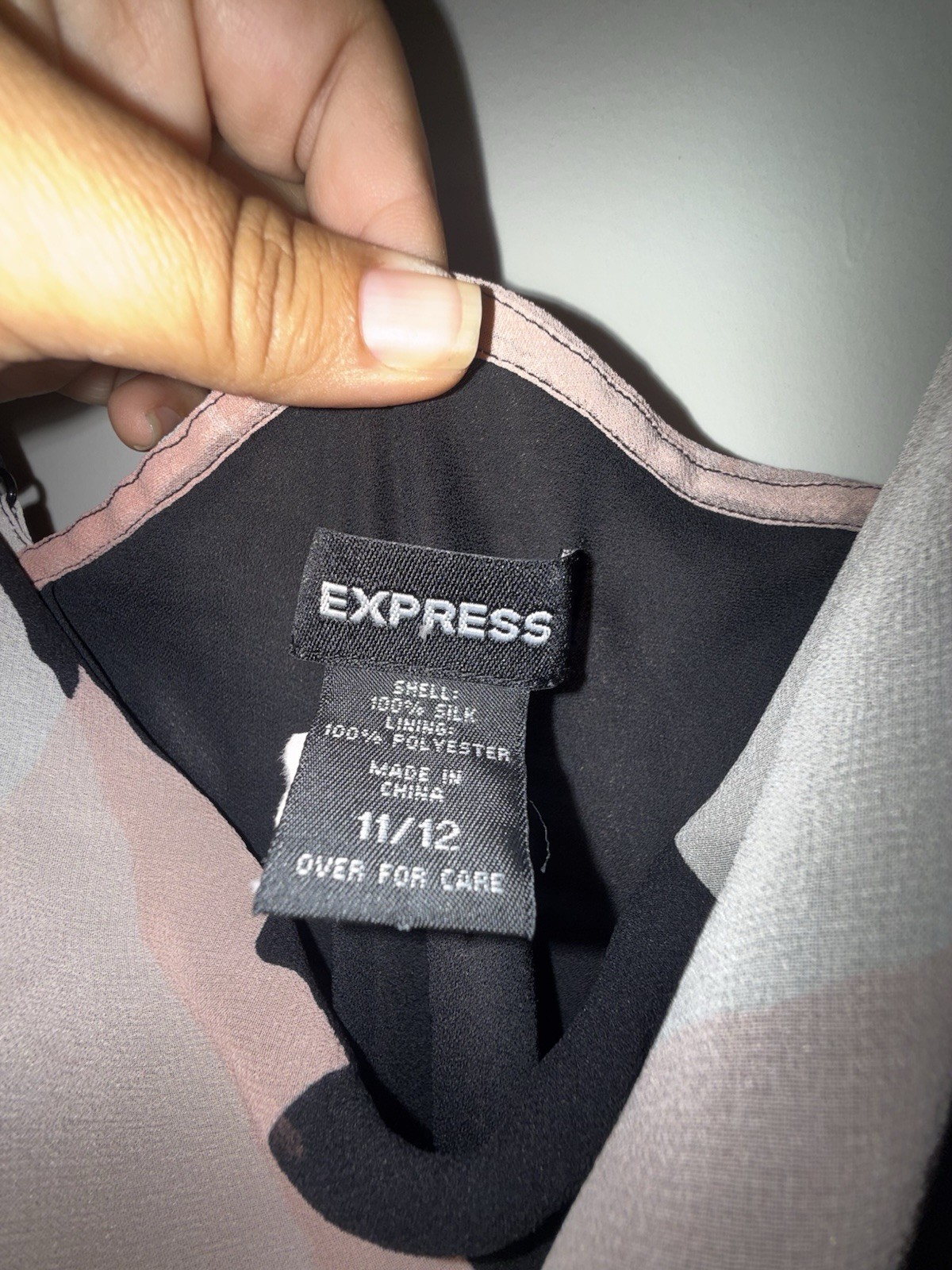 True vintage y2k 2000 era one hundred percent silk rare grail