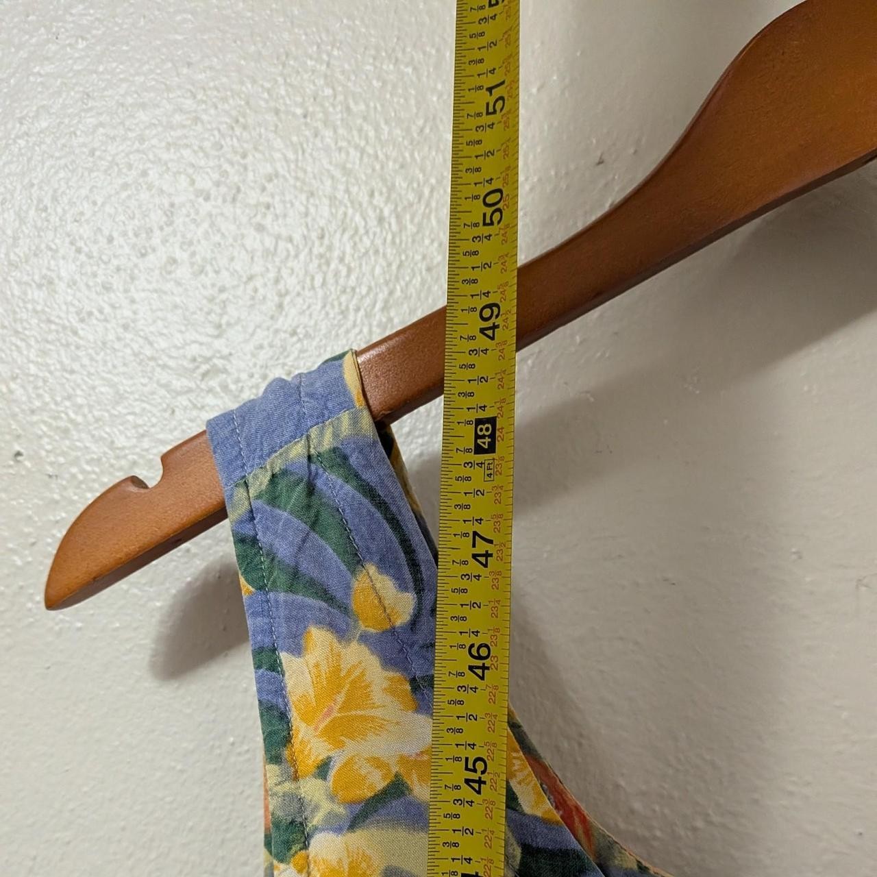 1990s Tropical Floral Button Front Maxi Sundress Medium